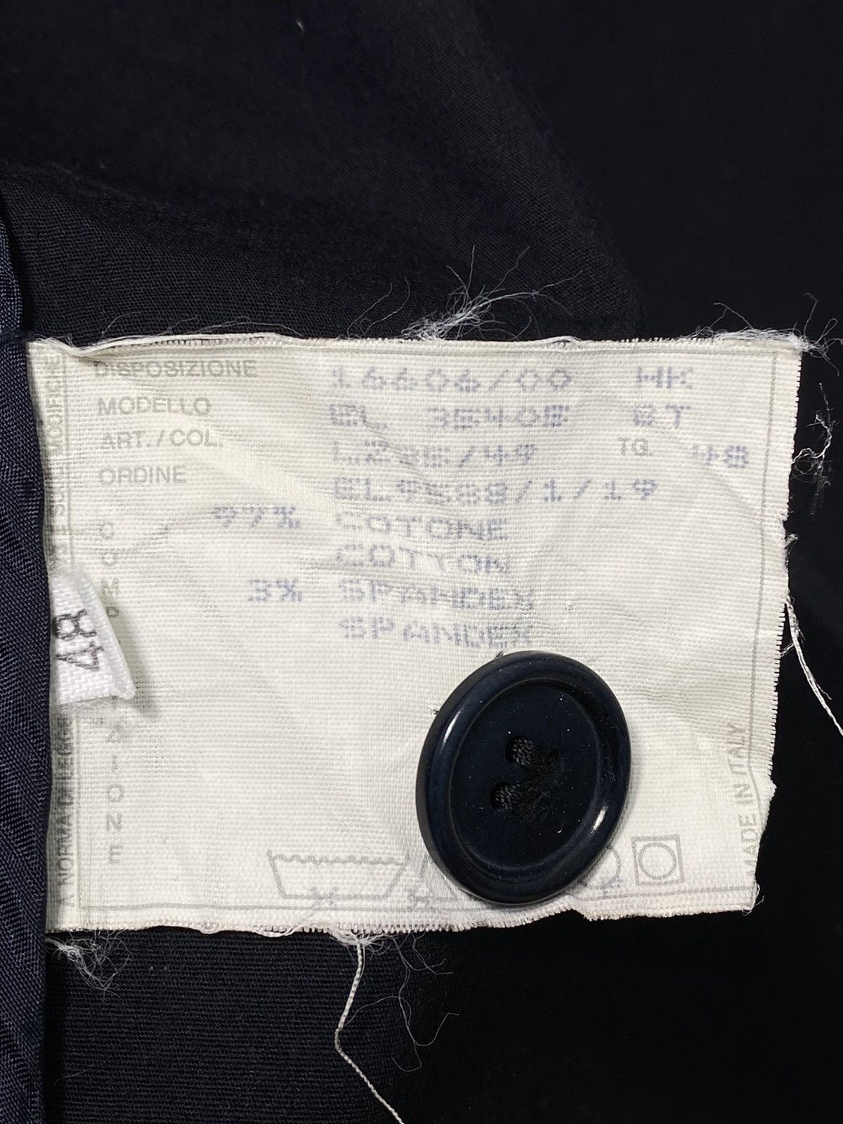 Helmut Lang HELMUT LANG Blue Pocket Cotton Jacket❗️ Size US M / EU 48-50 / 2 - 16 Thumbnail