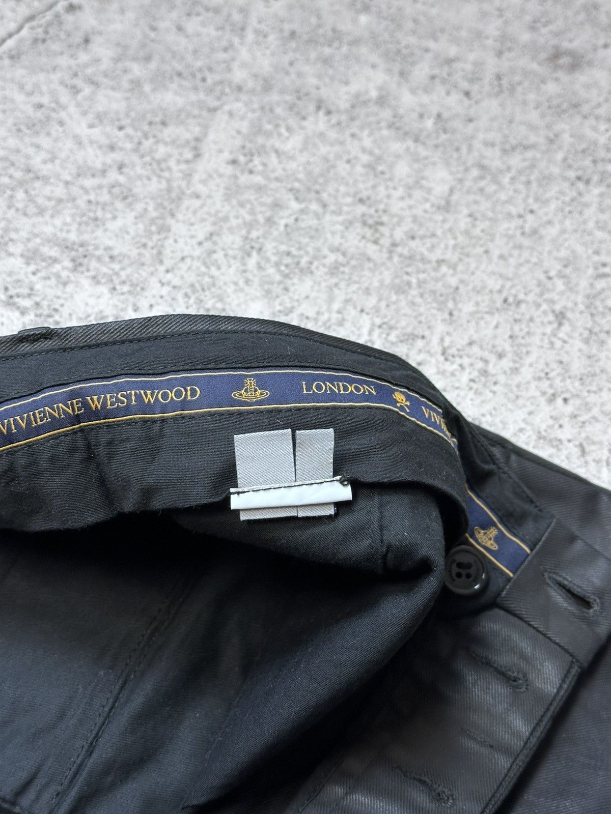 Vivienne Westwood Vivienne Westwood Black Biker Pants Panelled Slim Fit Size US 34 / EU 50 - 11 Thumbnail