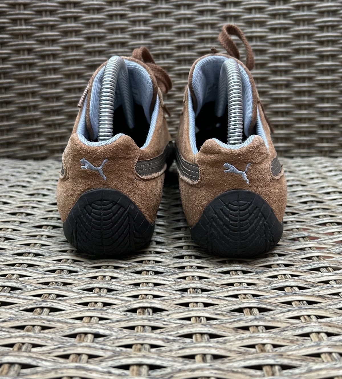 Puma 2000s Puma Speedcat Brown Suede Leather Low-Top Sneakers Y2k Size US 6 / IT 36 - 6 Thumbnail