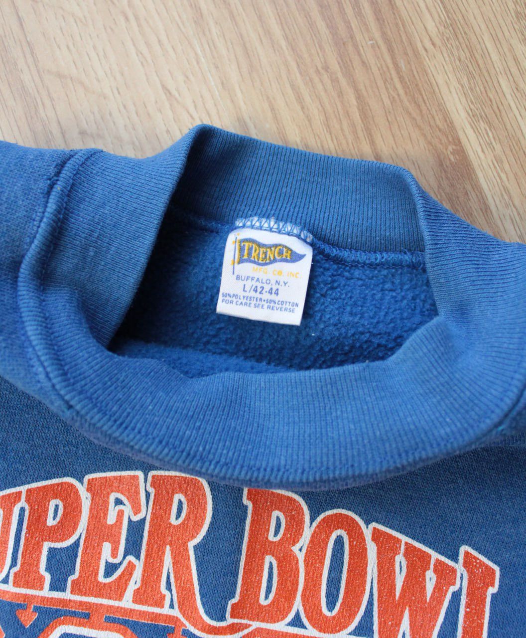 NFL 🔥 Vintage 90s NFL Denver Broncos Navy Sweatshirt Size US M / EU 48-50 / 2 - 3 Thumbnail