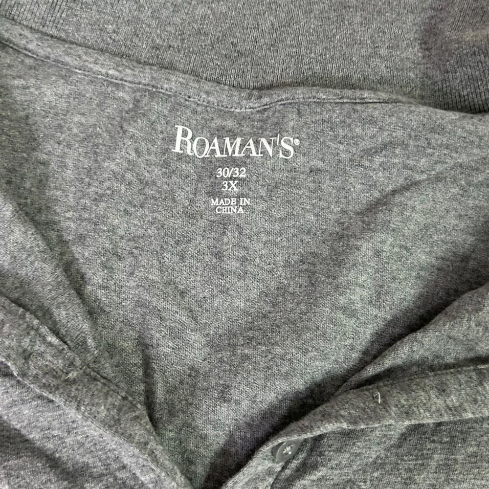 Designer Roaman’s l Bundle of 2 Polo/Top 3X Size 3XL / US 20-22 - 4 Thumbnail