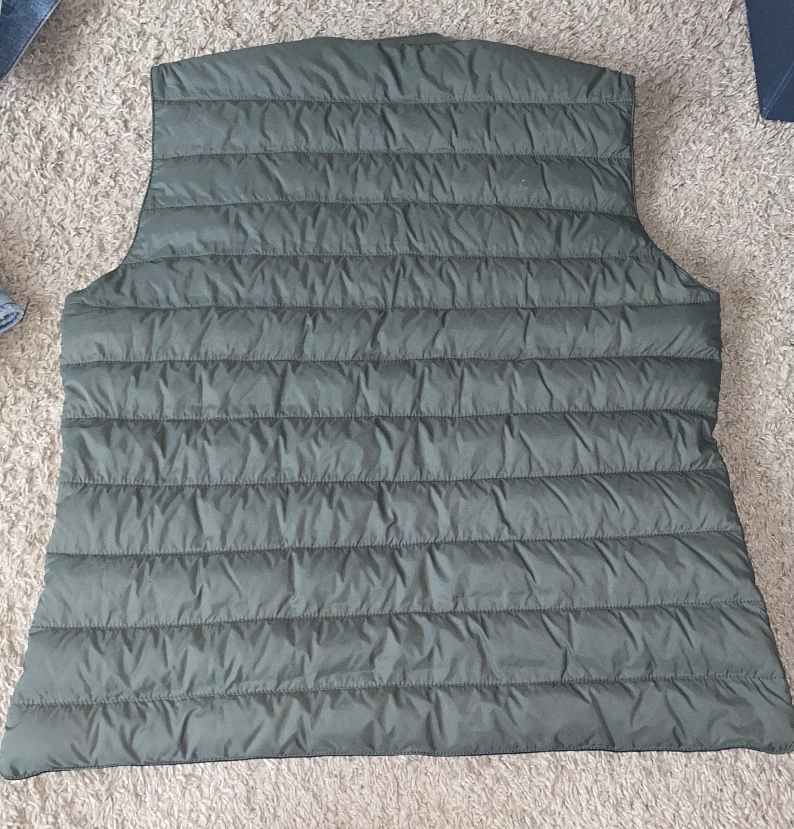 Brunello Cucinelli Reversible Quilted Padded Vest Jacket Size US XXL / EU 58 / 5 - 7 Thumbnail