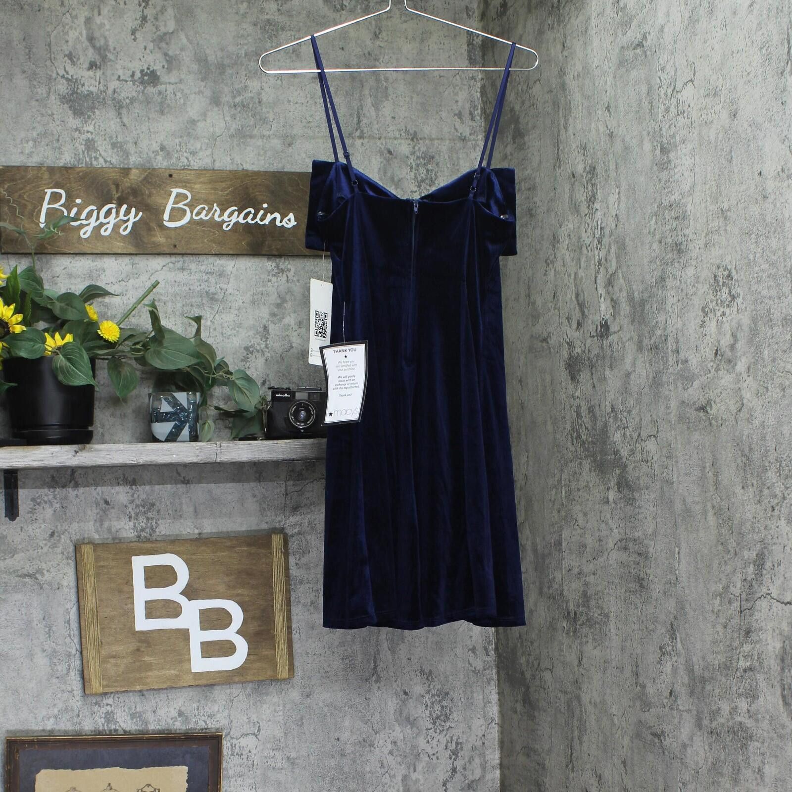 Other Nwt Emerald Sundae Bow Fit Flare Mini Dress Navy Blue L Size L / US 10 / IT 46 - 2 Thumbnail