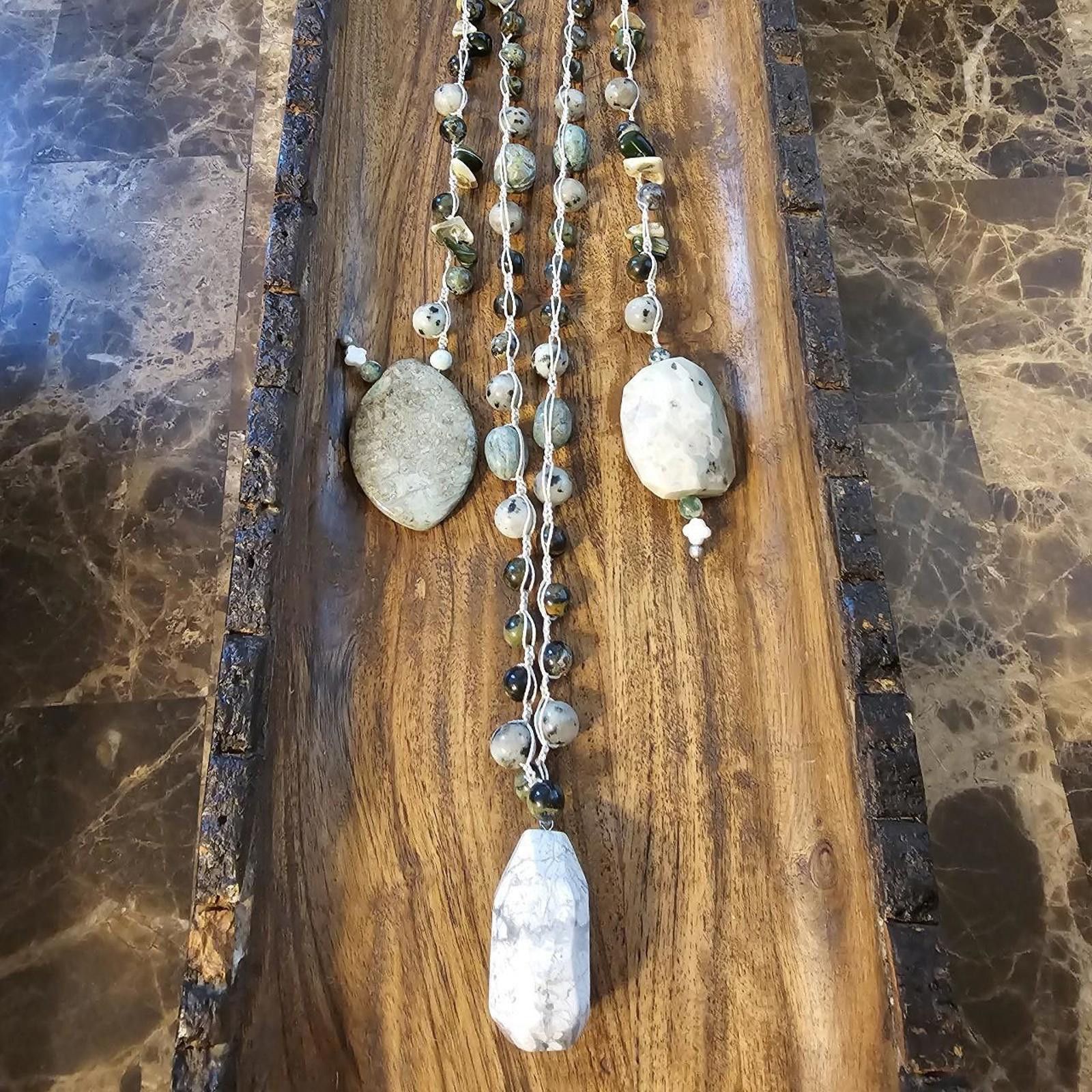 Designer Handmade Gemstone Necklace Size ONE SIZE - 7 Thumbnail