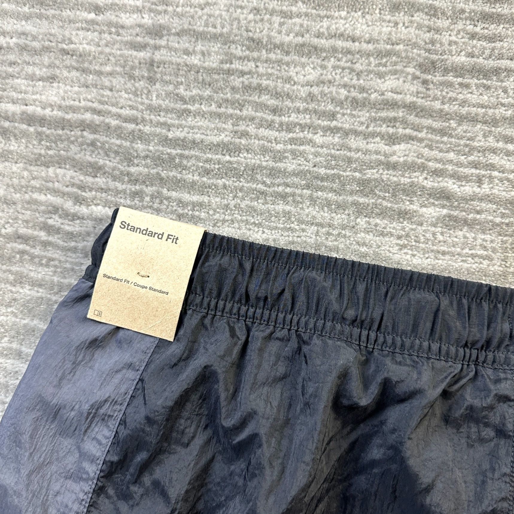 Jordan Brand Jordan Pants Mens XL Black Gray Sport Jam Warm Up Windbreaker Track Pants Regular Fit Elastic Waist Pockets Size US 36 / EU 52 - 5 Thumbnail