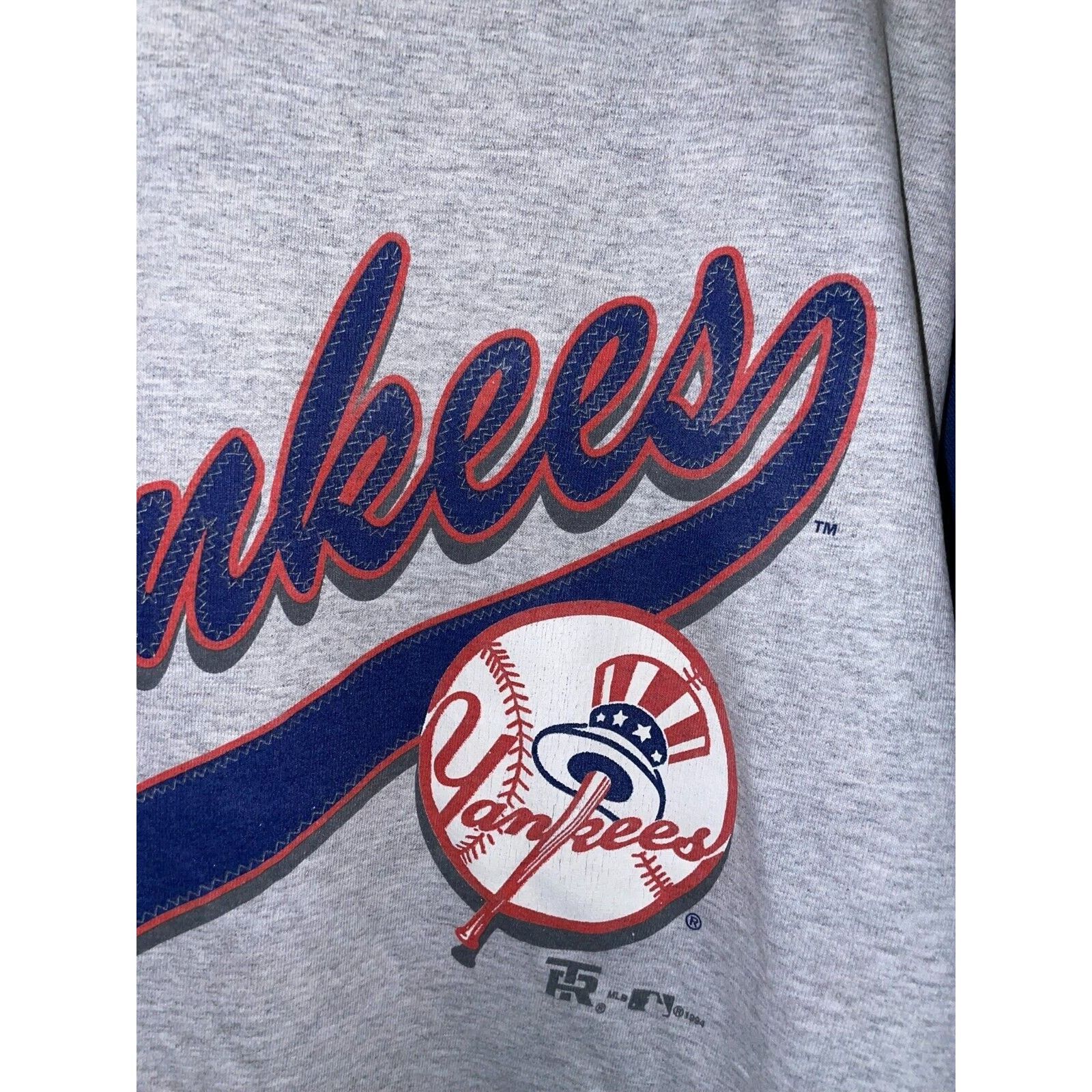 Vintage Vintage New York Yankees Team Rated Shirt Baseball 90s XL Size US XL / EU 56 / 4 - 4 Thumbnail