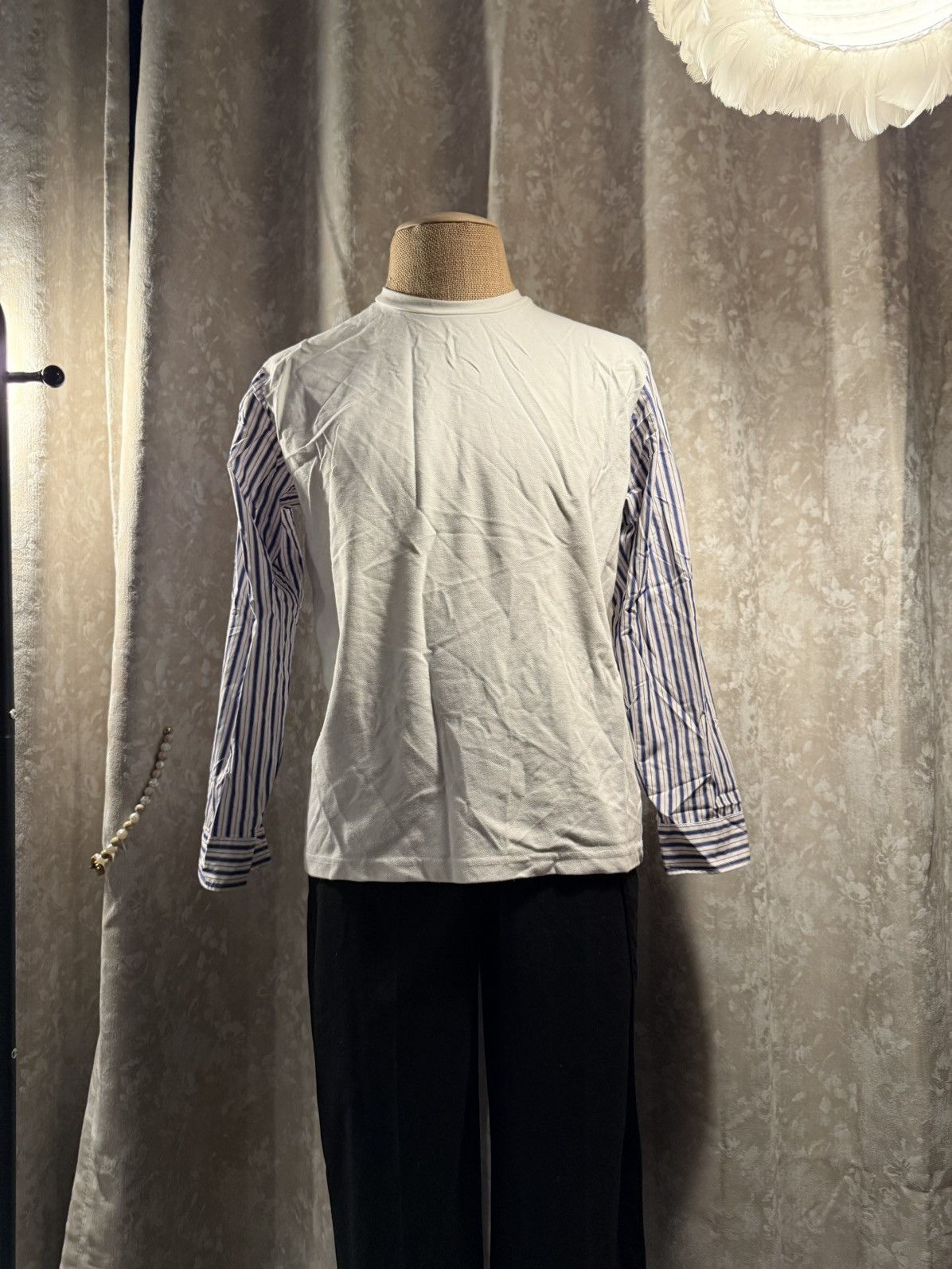 Other Minimalist Contrast Sleeve Top – Casual Meets Statement Size US M / EU 48-50 / 2 - 1 Thumbnail