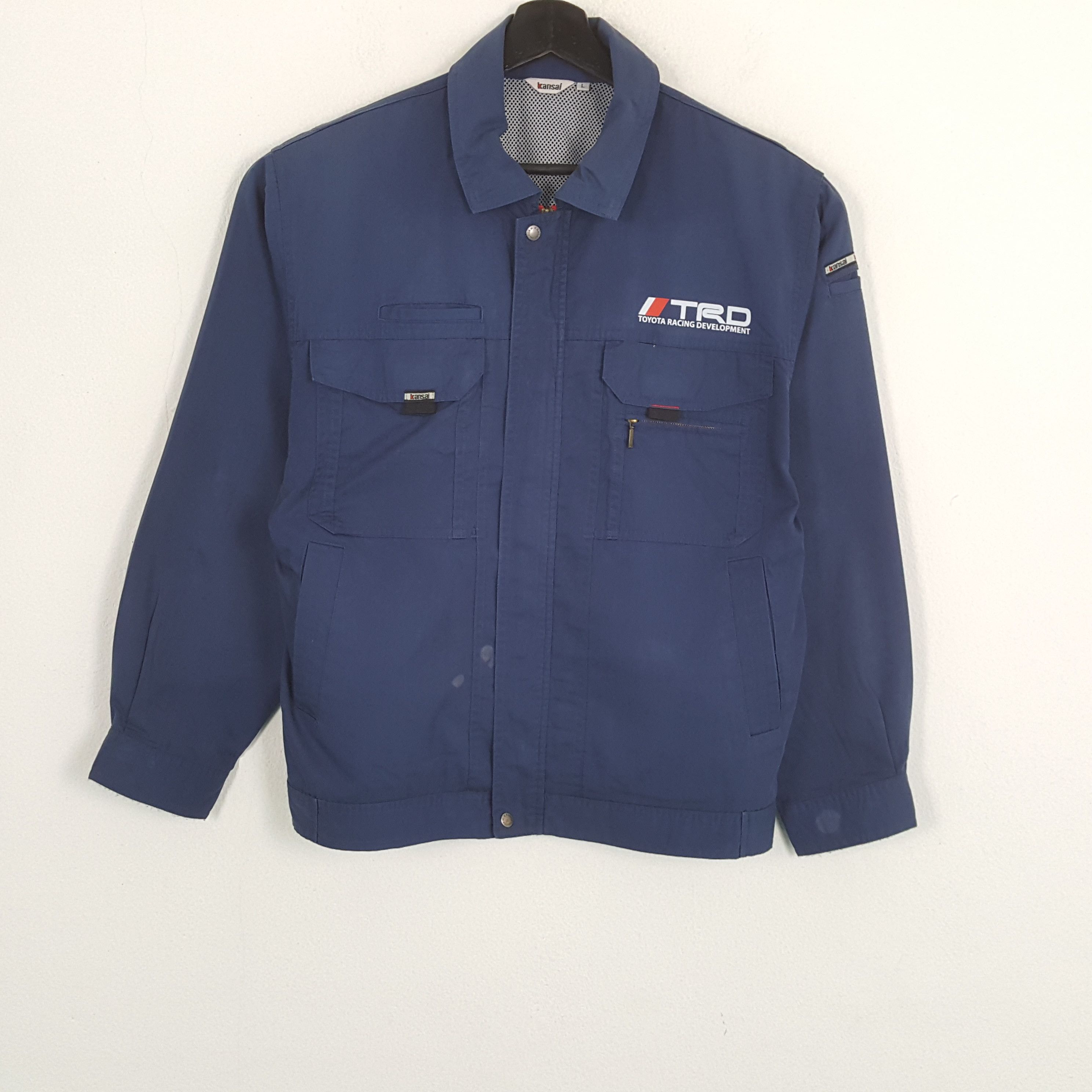 Japanese Brand × Vintage TRD TOYOTA RACING DEVELOPMENT Motorsports Custom JACKET Size US M / EU 48-50 / 2 - 3 Thumbnail