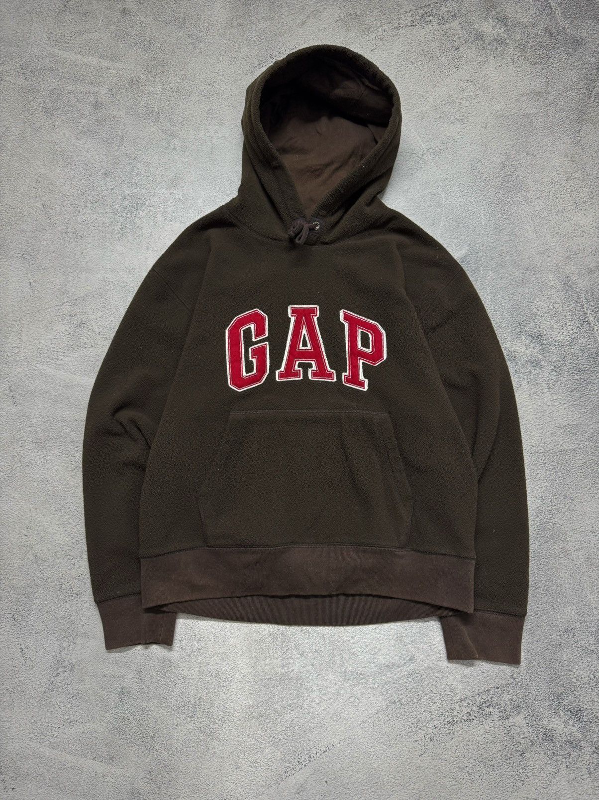 Gap Vintage Y2k Gap Brown 🤎 Hype Hoodie 90’s Size US S / EU 44-46 / 1 - 2 Thumbnail