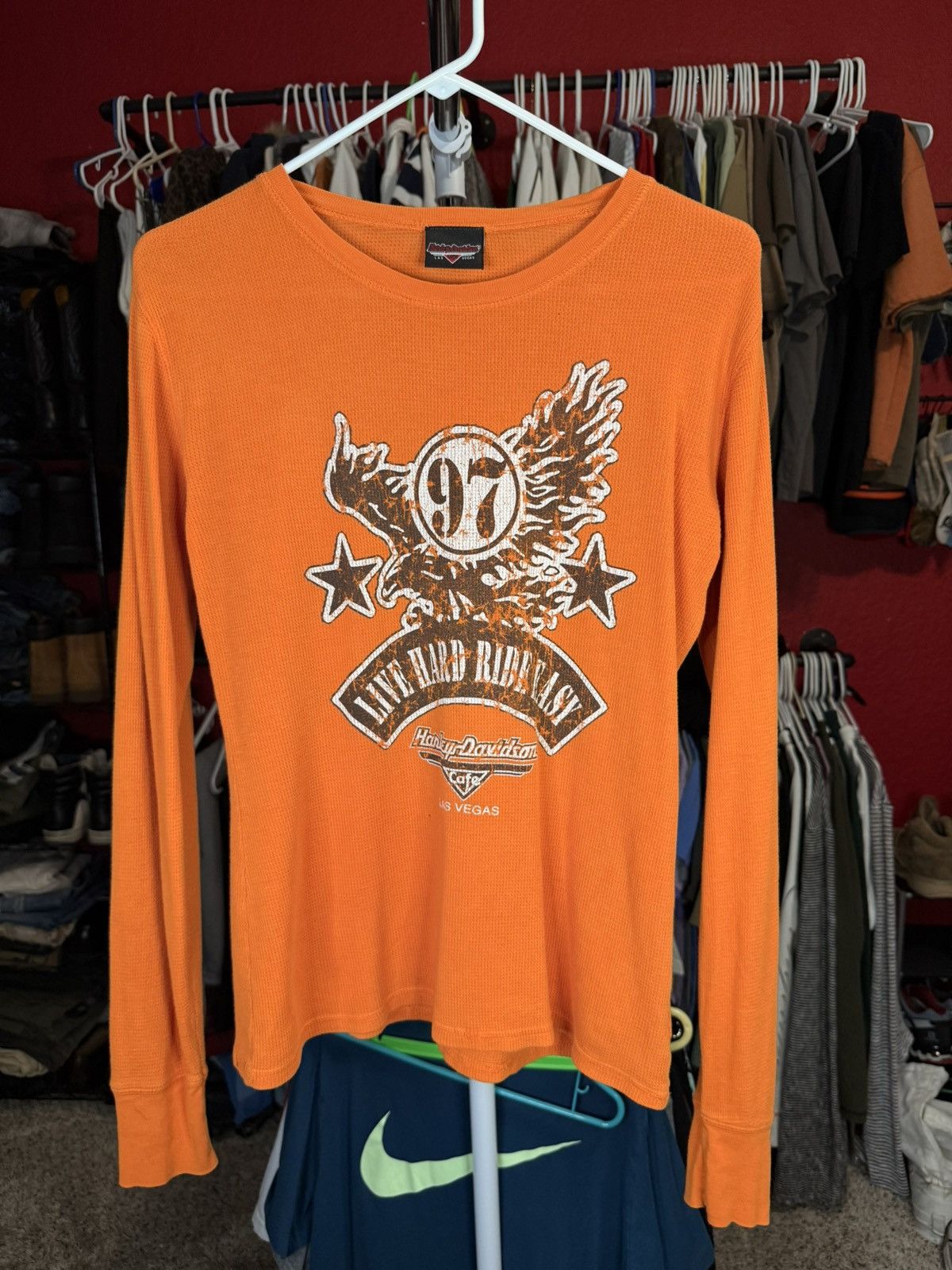 Vintage Harley Davidson Las Vegas Thermal