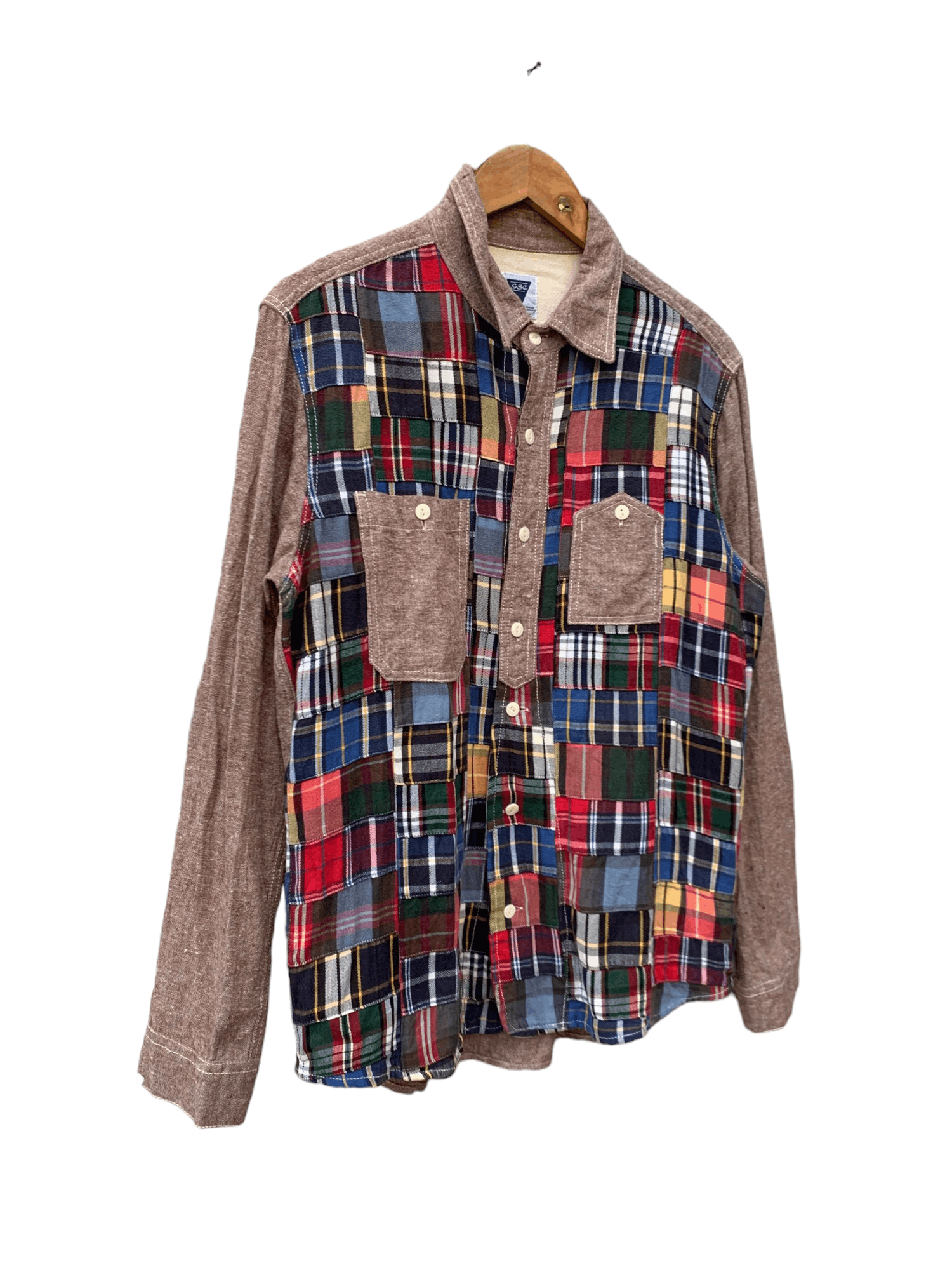 FDMTL 🇯🇵 GSC Go Slow Caravan Patchwork Button Shirt Size US M / EU 48-50 / 2 - 3 Thumbnail