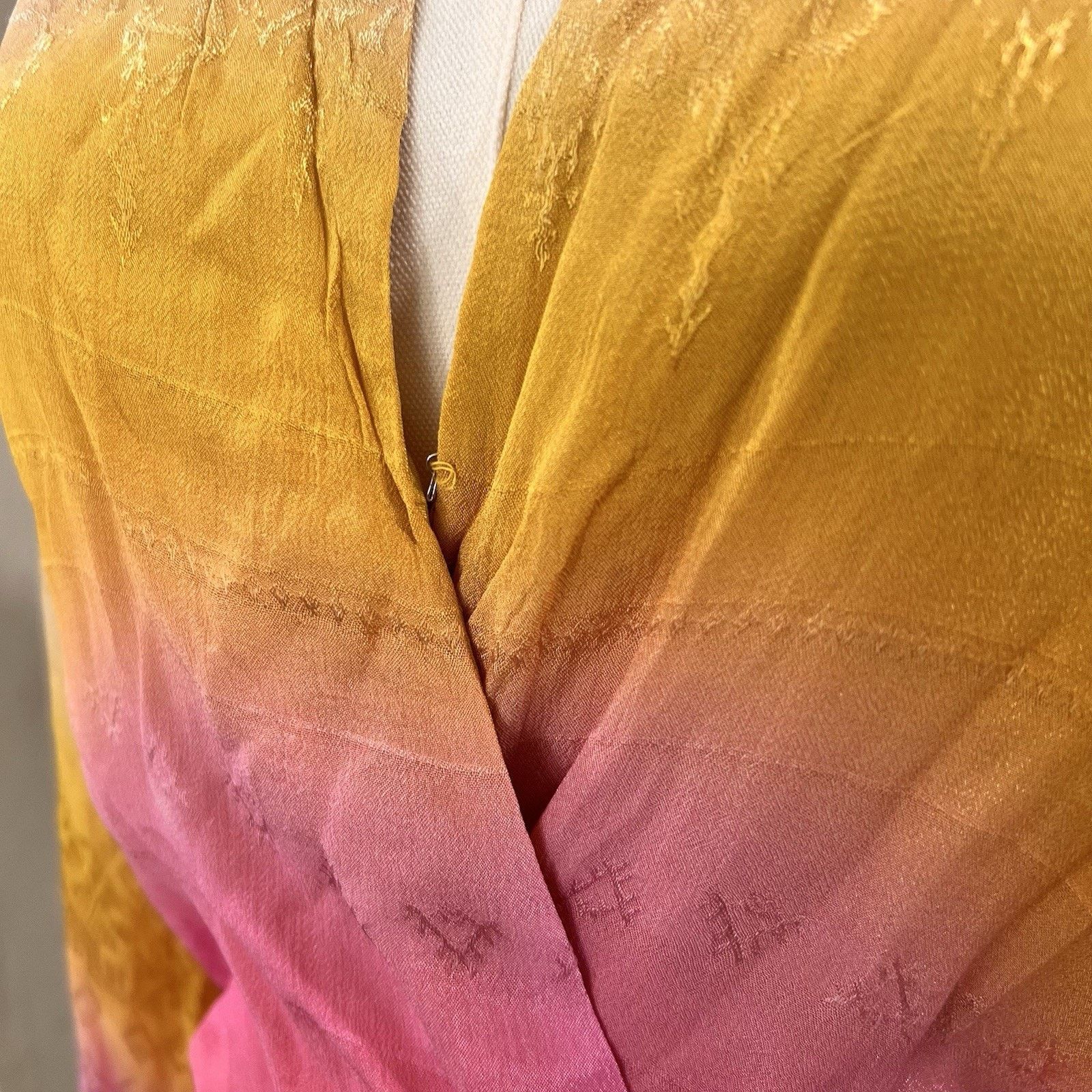 Rococo Sand Rococo Sand Wrap Mini Dress (L) Ombré Luxe Ibiza Boho Size L / US 10 / IT 46 - 5 Thumbnail