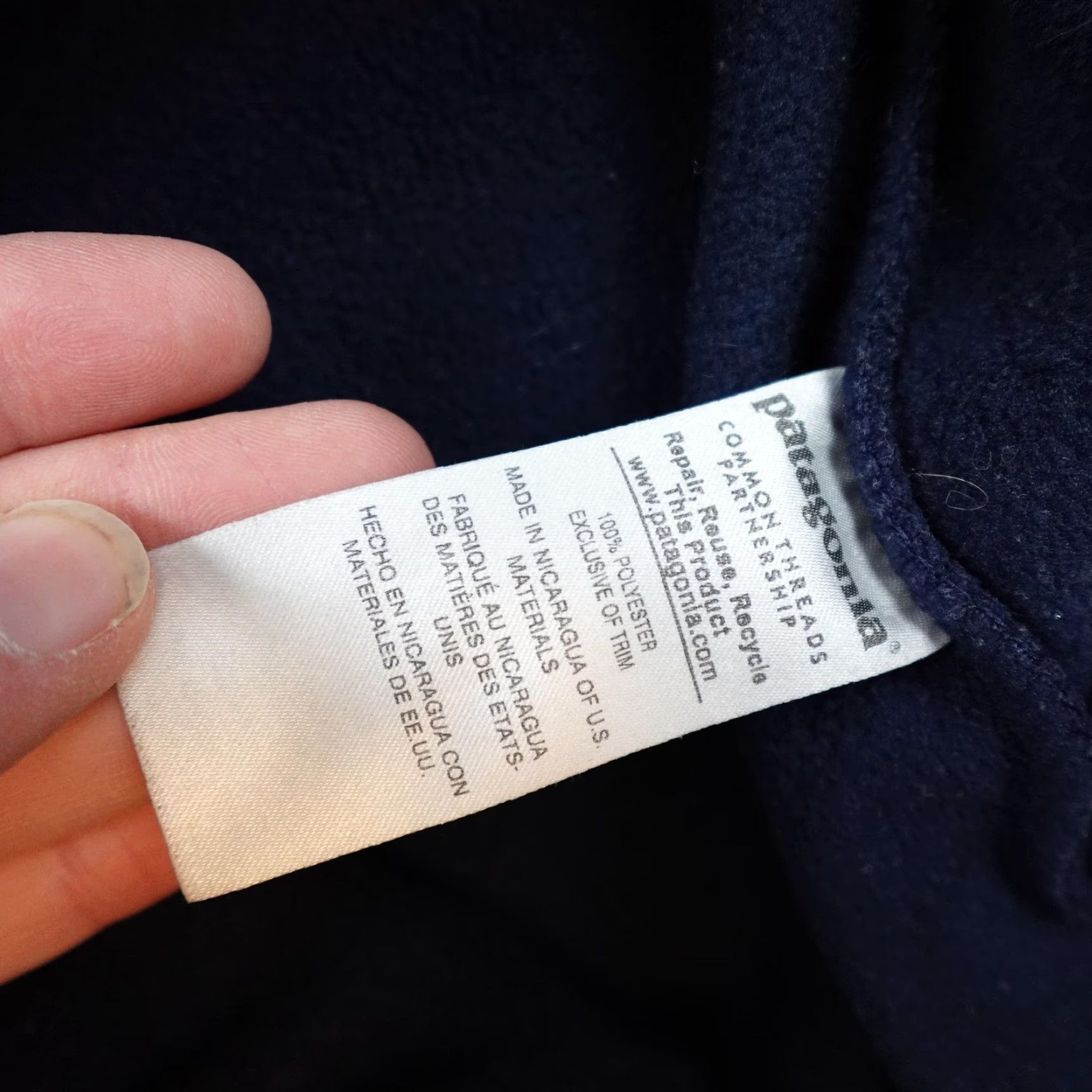 Patagonia Patagonia Synchilla Snap-T Pullover Womens Small Blue Fleece Pullover Snap-Front Anorak 25455 Size S / US 4 / IT 40 - 6 Thumbnail
