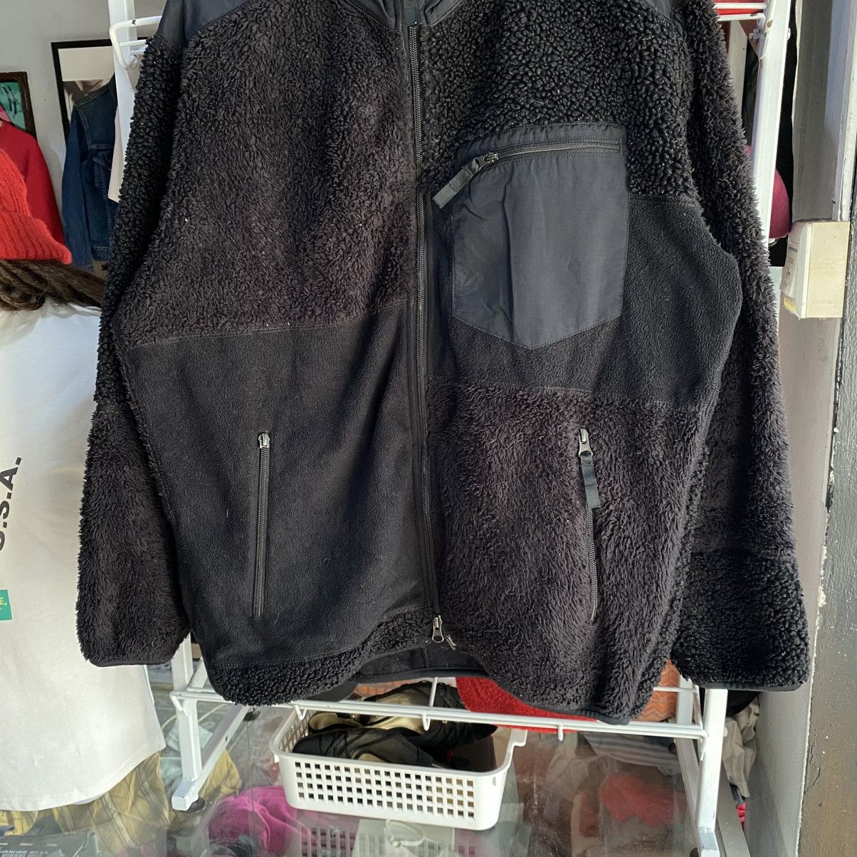 Engineered Garments × Uniqlo Engineered Garments Uniqlo Fleece Jacket Size US L / EU 52-54 / 3 - 4 Thumbnail