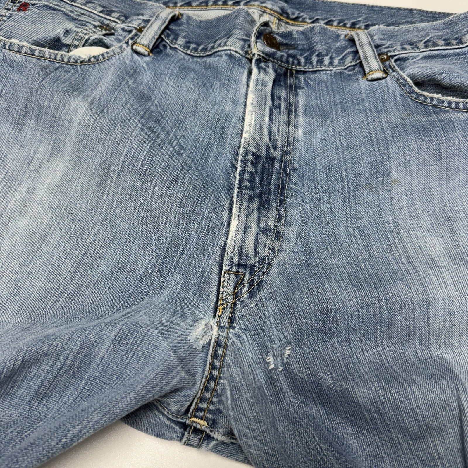 Richer Poorer Polo Ralph Lauren Jeans Mens 36x32 Medium Wash Denim Size US 36 / EU 52 - 4 Thumbnail