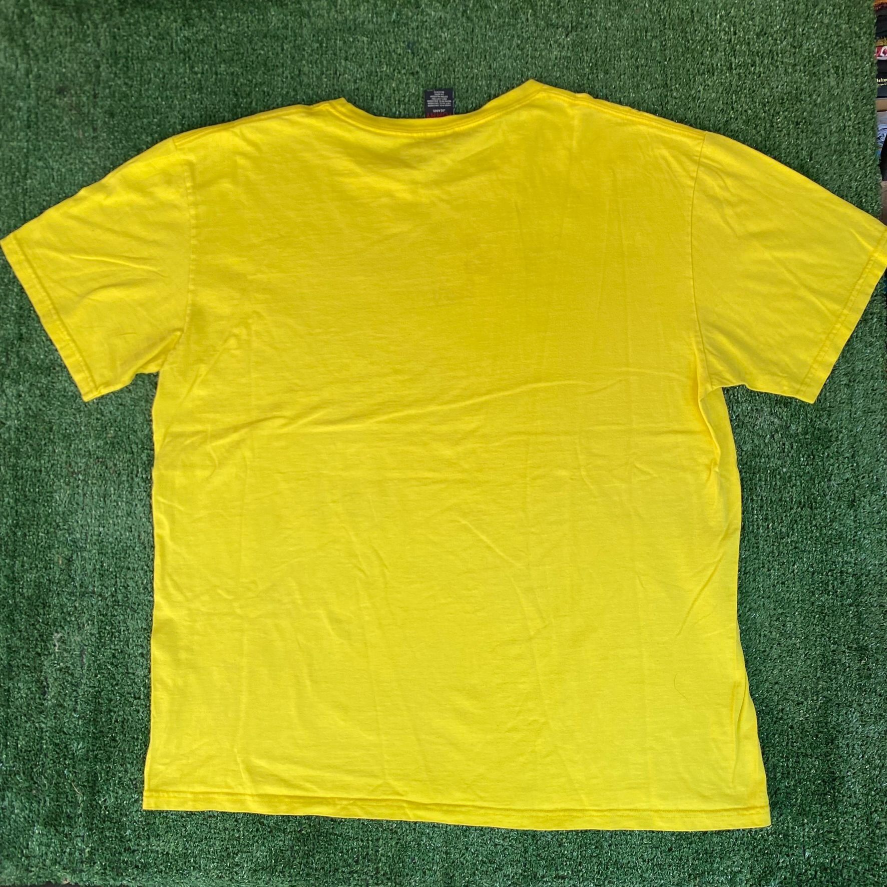 Tommy Hilfiger Vintage Y2K Tommy Hilfiger Jeans Shirt Retro Yellow Logo Tee Size US L / EU 52-54 / 3 - 5 Thumbnail