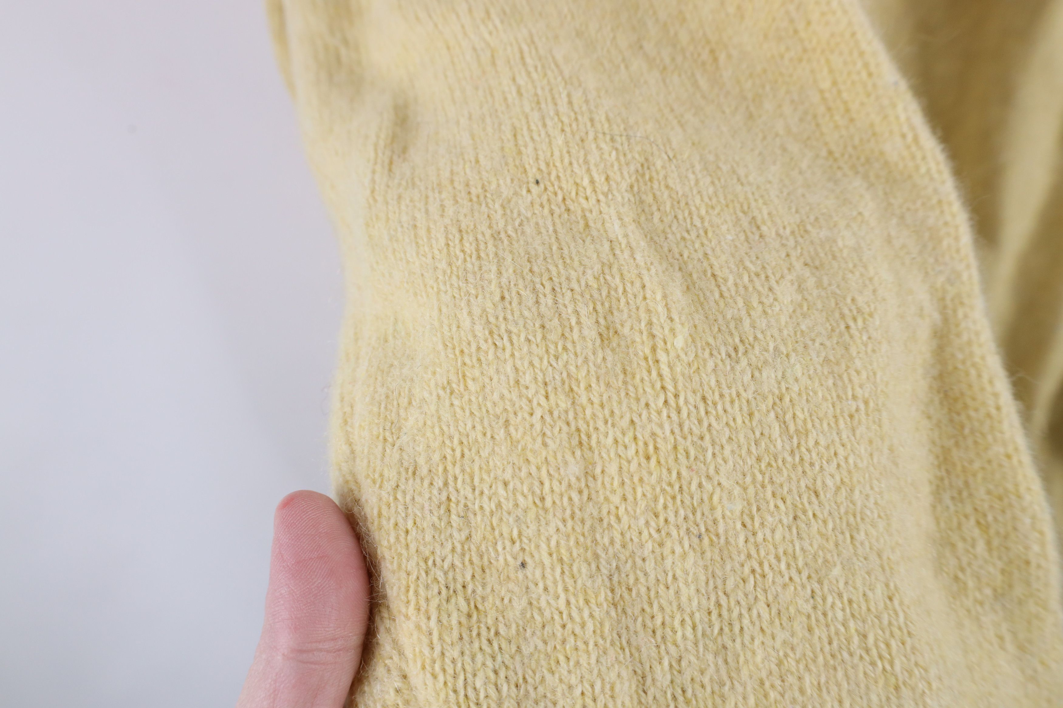 Vintage Vintage 70s Streetwear Blank Wool Blend Knit Sweater USA Size US L / EU 52-54 / 3 - 5 Thumbnail