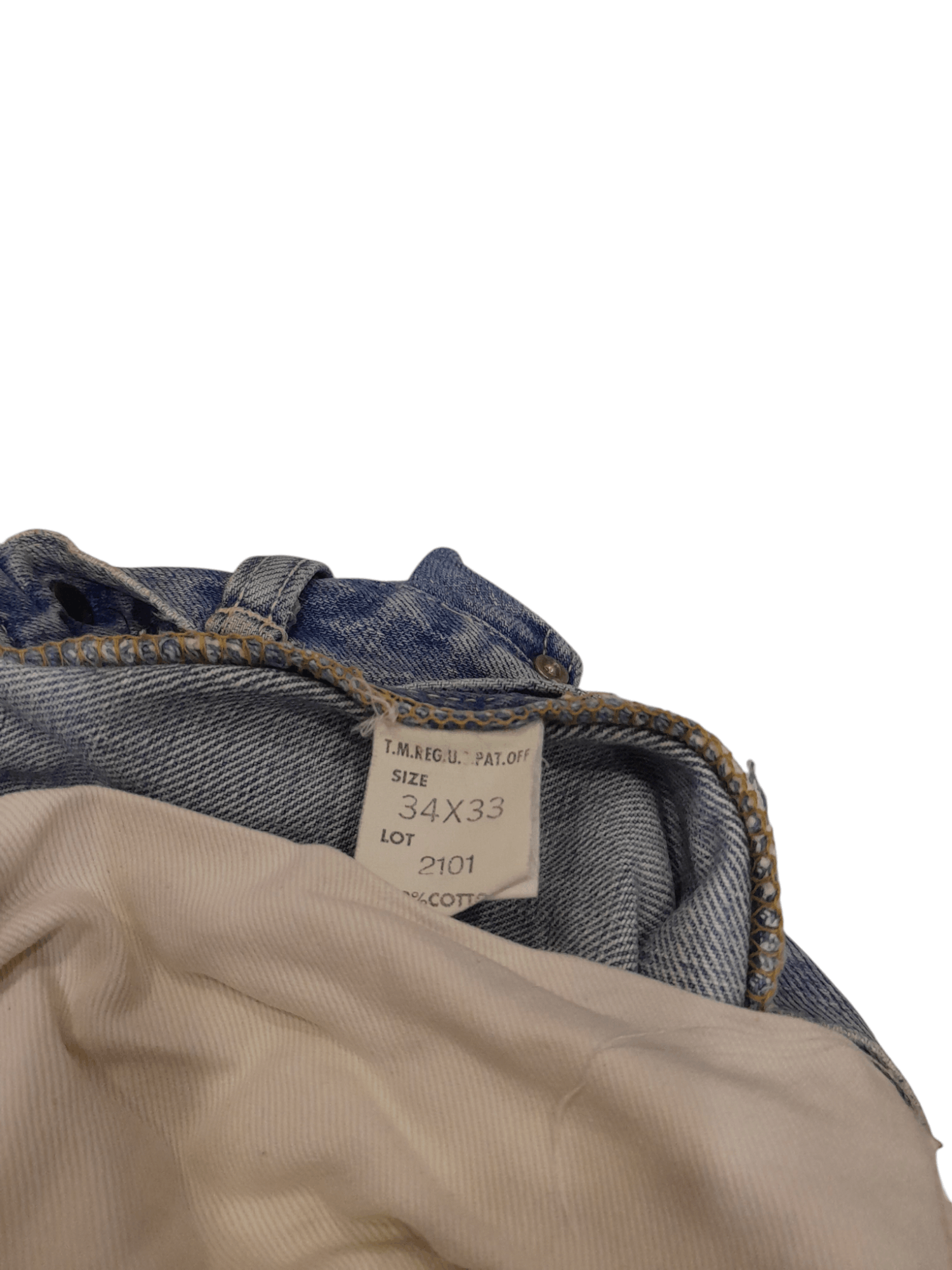 Lee VTG Lee Selvedge Denim (F501) Waist 34 Size US 34 / EU 50 - 8 Thumbnail