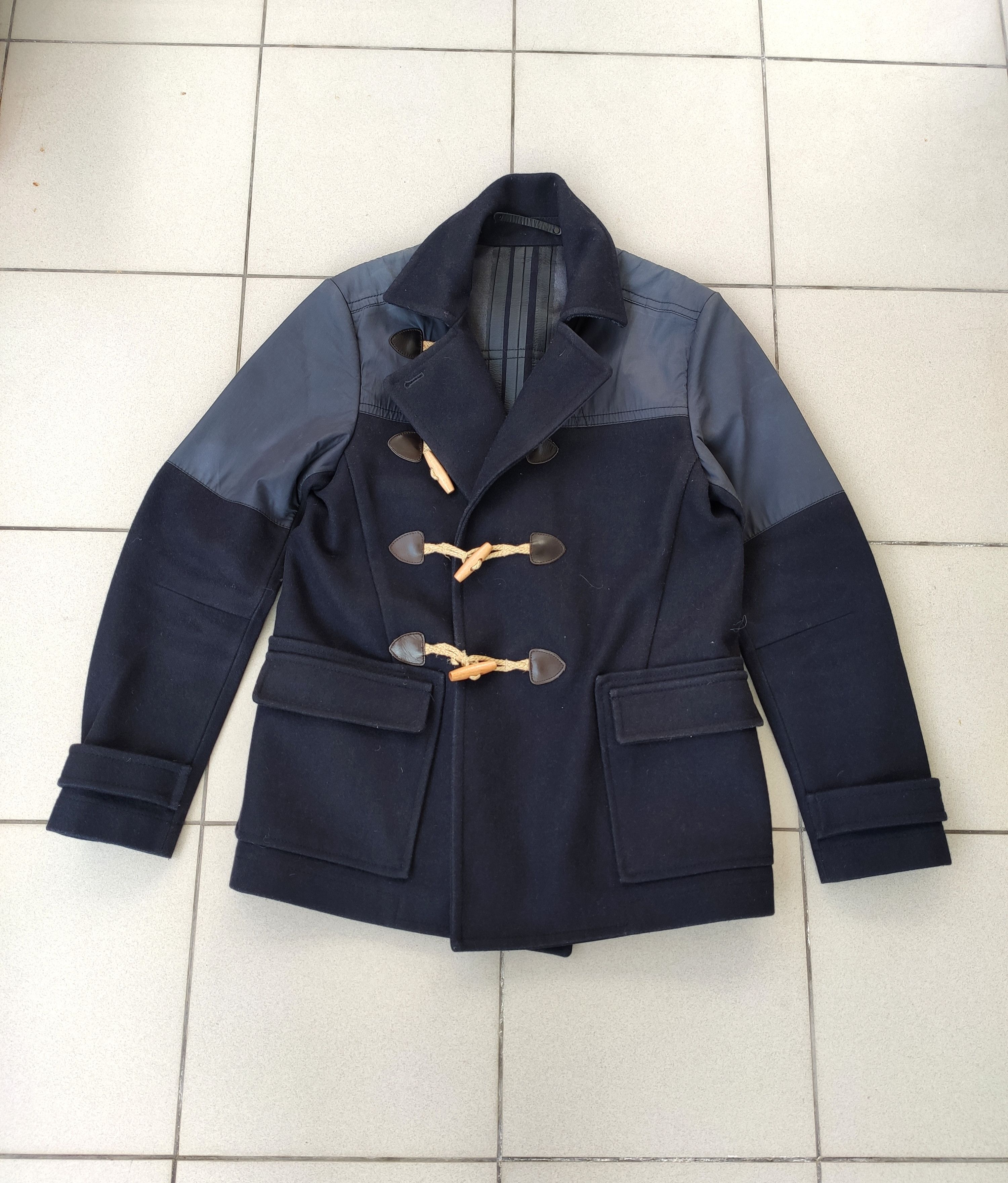 Allsaints AllSaints men wool coat duffle autumn winter Size US S / EU 44-46 / 1 - 1 Thumbnail