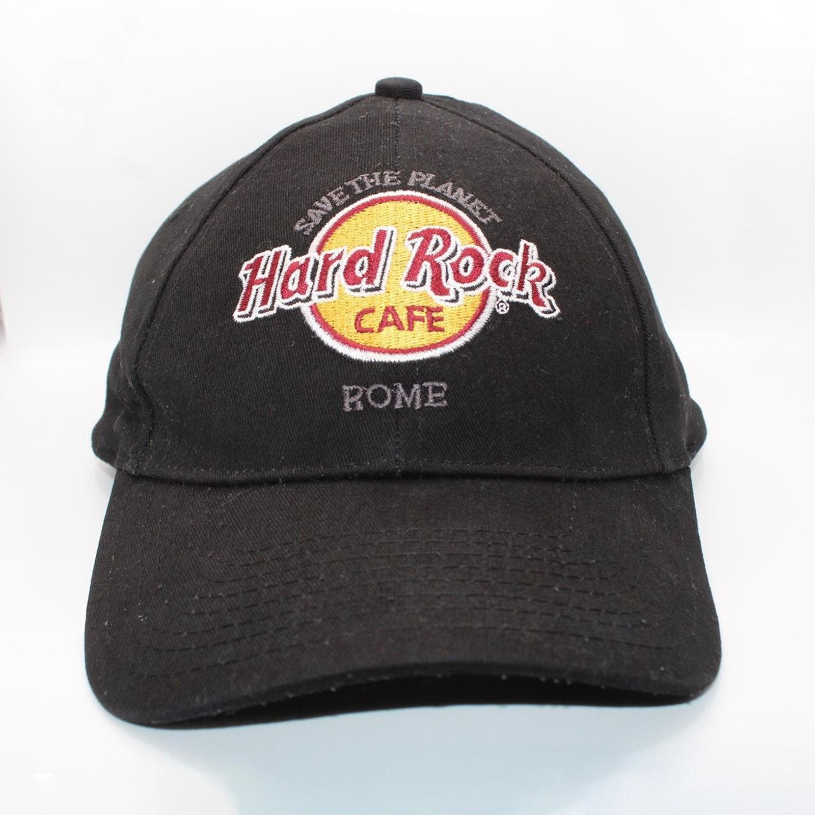 Hard Rock Cafe Black Vintage Hard Rock Cafe Rome Hat Size ONE SIZE - 3 Thumbnail