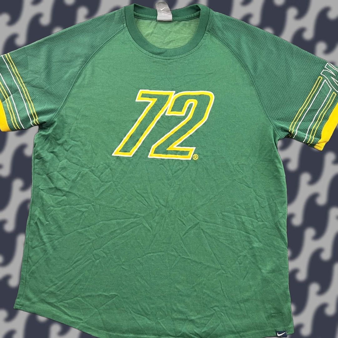 Nike Nike CORTEZ Vintage Shirt Mens M Green COR72Z Jersey Large Size US M / EU 48-50 / 2 - 1 Thumbnail