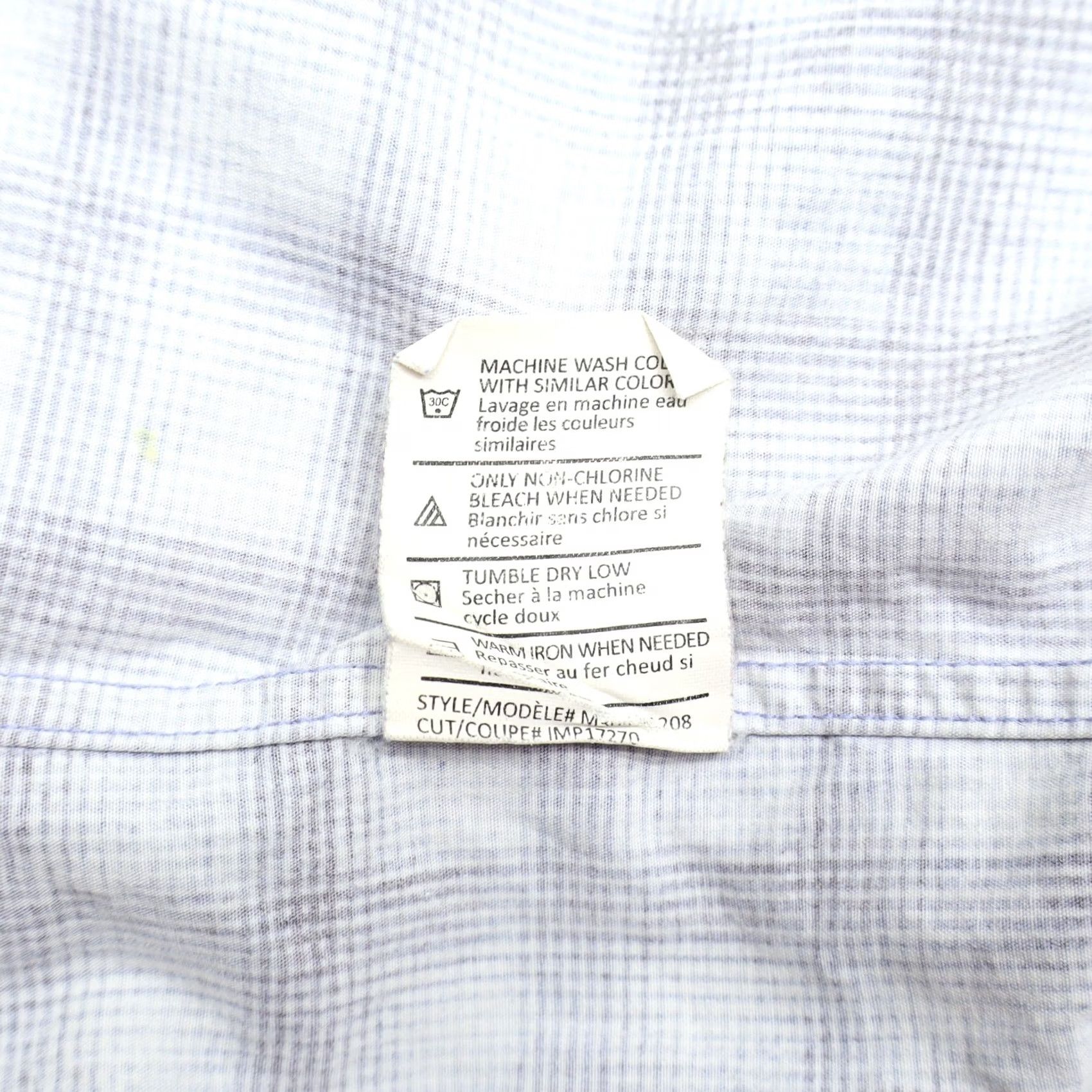 Vince Vince Shirt XL Multicolor Cotton Plaid Button-Up Long Sleeve Relaxed Slim Mens Size US XL / EU 56 / 4 - 6 Thumbnail