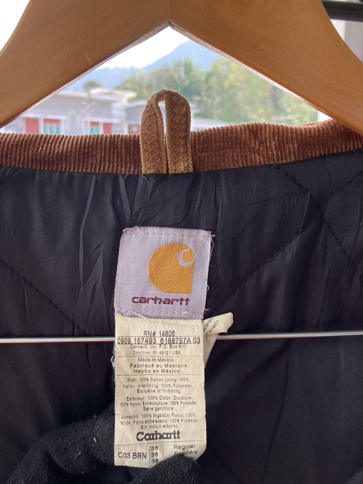 Carhartt × Vintage Vtg Carhartt Brown Duck Insulated Traditional Coat Size US M / EU 48-50 / 2 - 11 Thumbnail