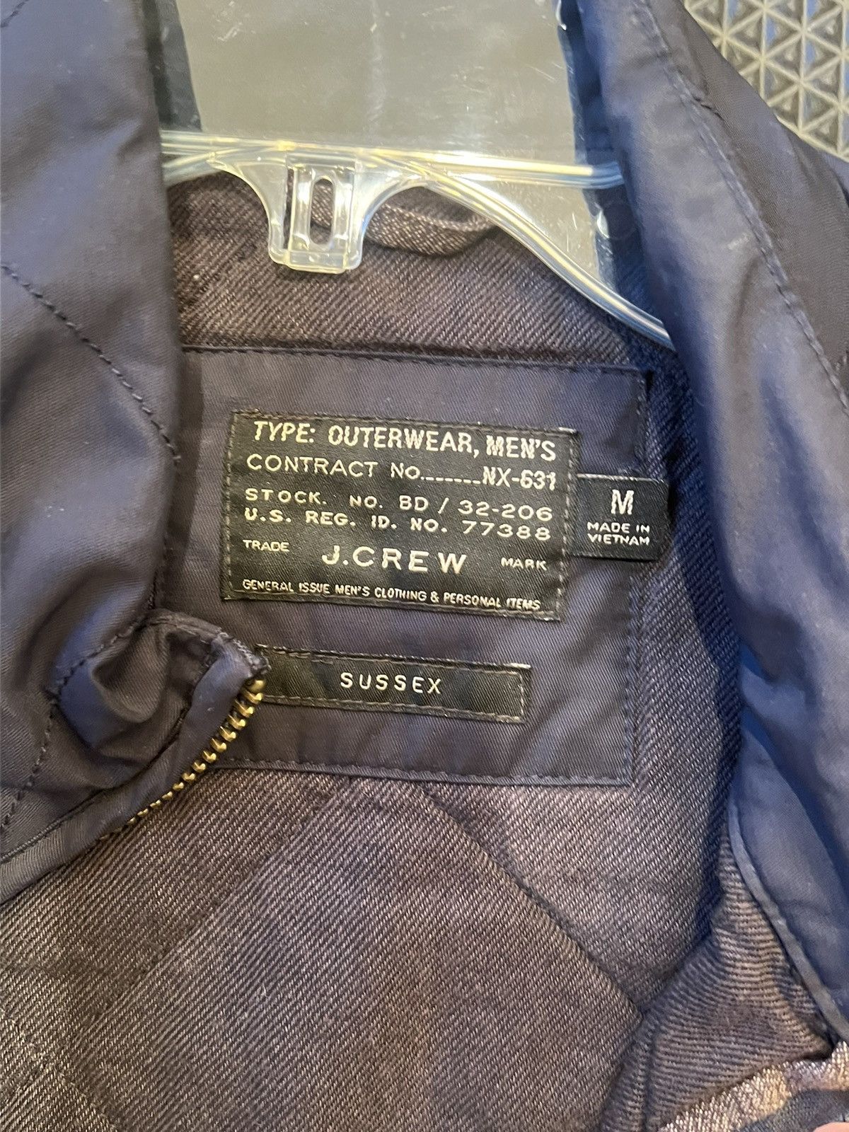 J.Crew J. Crew Navy Vest Size US M / EU 48-50 / 2 - 2 Thumbnail