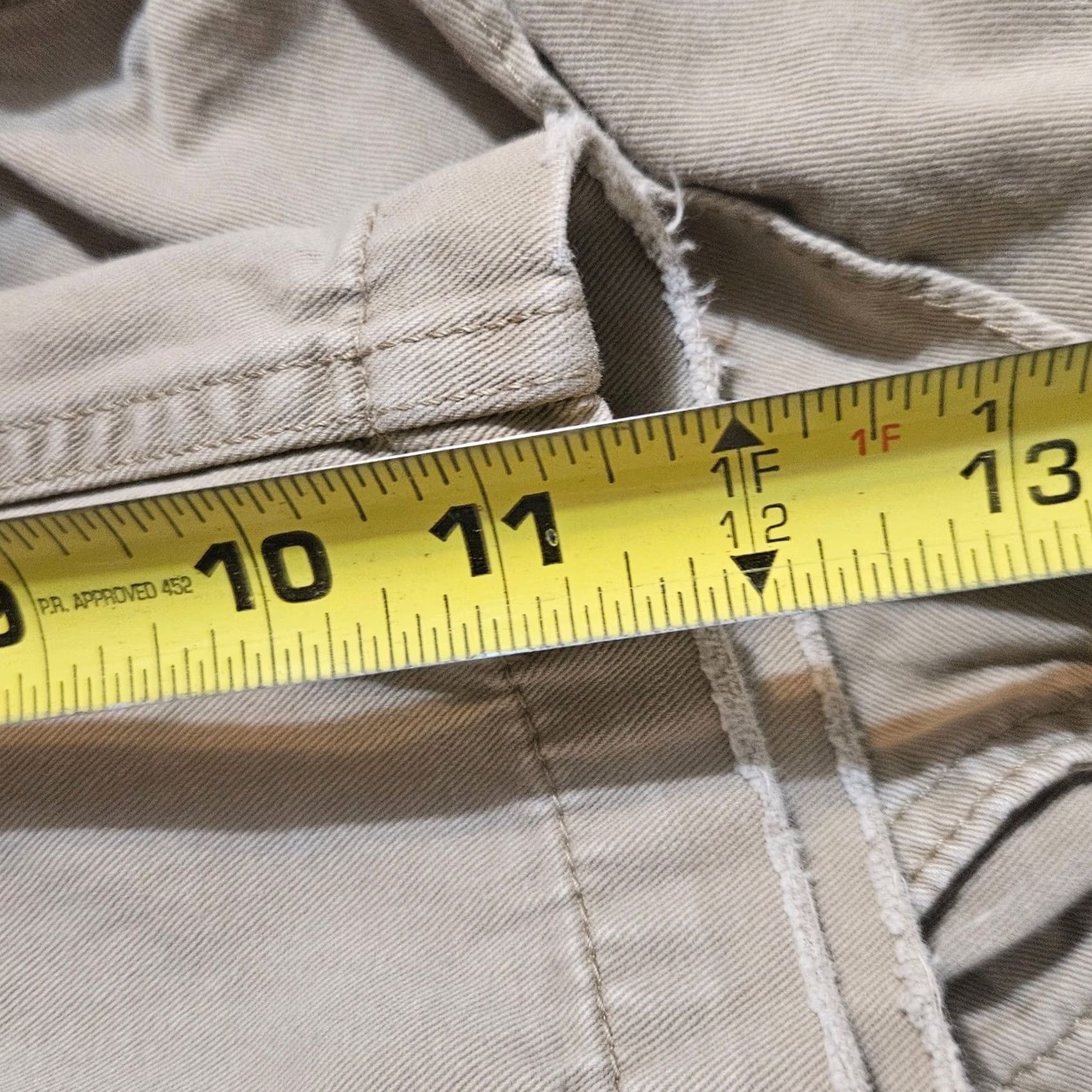 Polo Ralph Lauren Polo Jeans Co. Mens Cargo Shorts Brown Military Surplus Size 34 Size US S / EU 44-46 / 1 - 5 Thumbnail