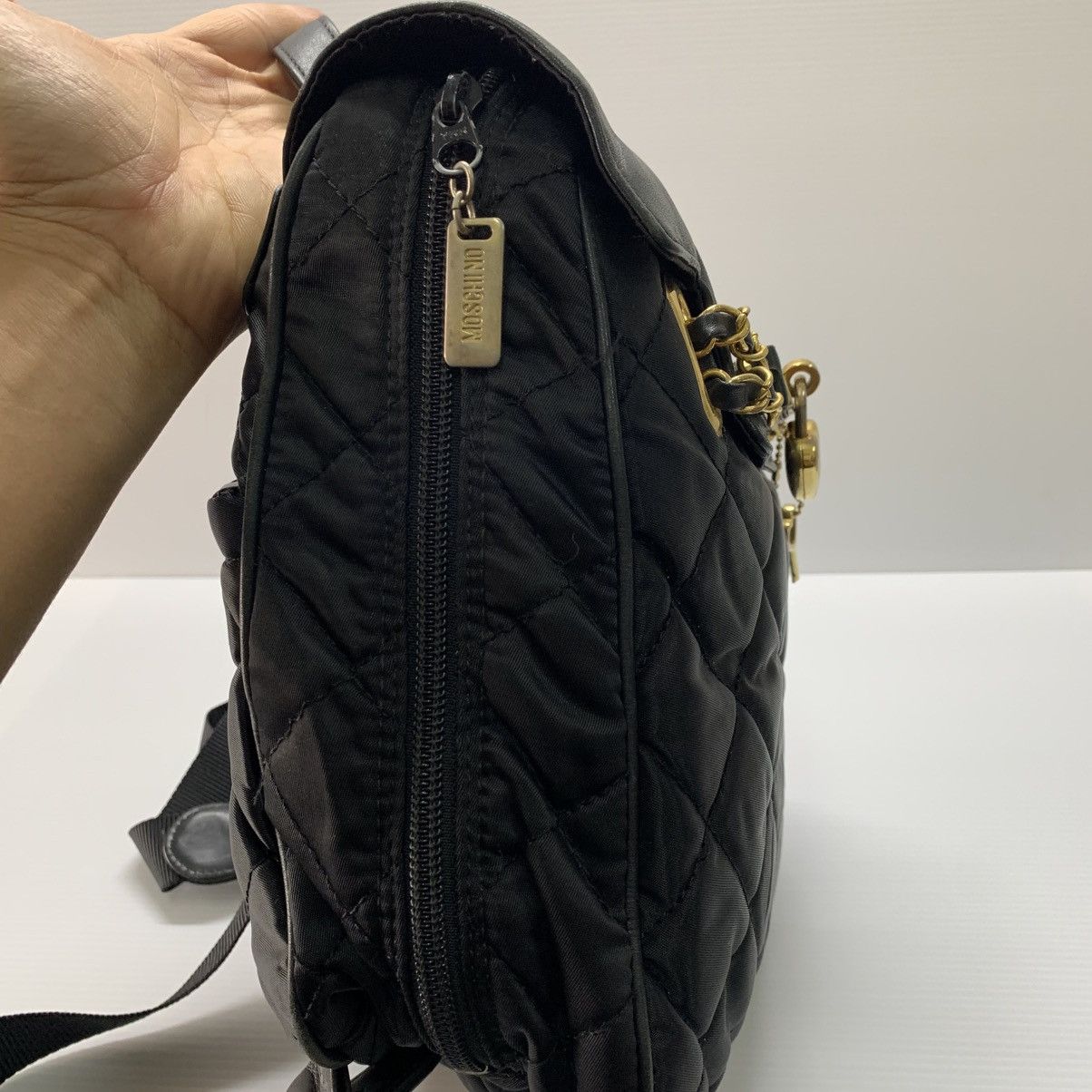 Moschino Moschino Nylon Backpack Size ONE SIZE - 9 Thumbnail