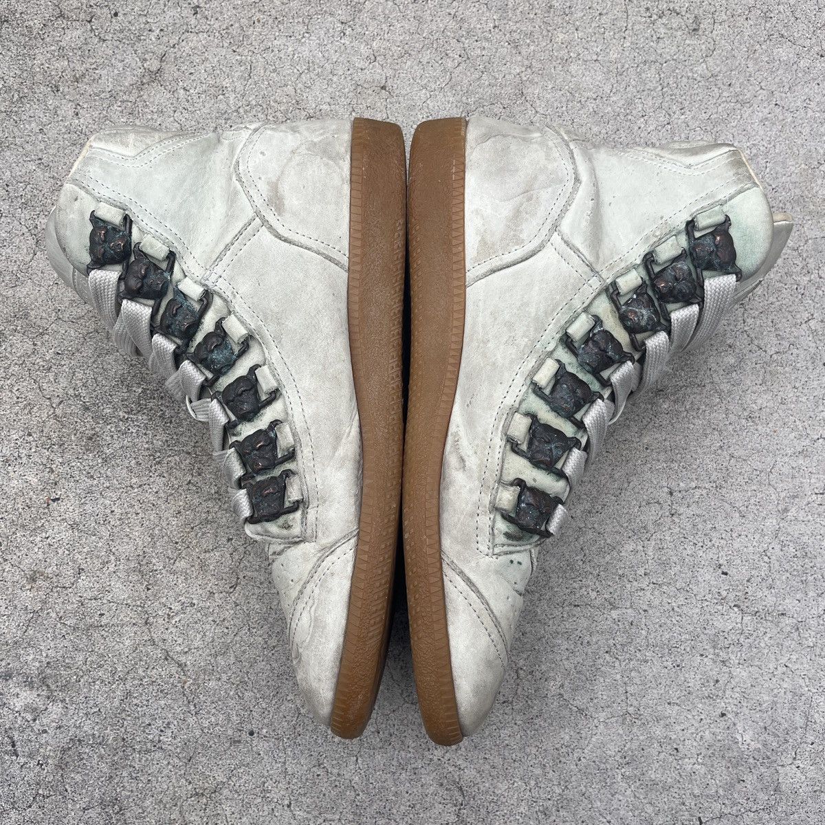 Maison Margiela Maison Margiela AW11 Bulldog Hi Tops Size US 8 / EU 41 - 6 Thumbnail