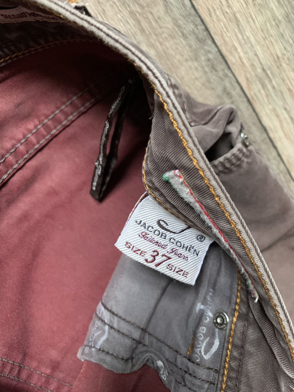 Jacob Cohen Vintage Jacob Cohen Denim Brown Jeans Size US 37 - 6 Thumbnail