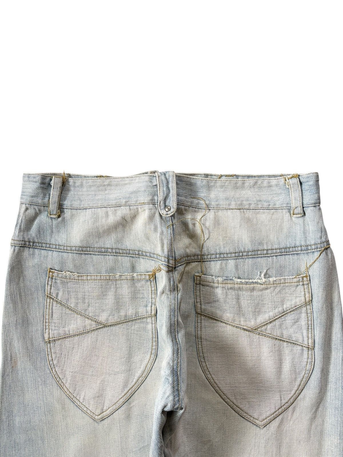 Helmut Lang Vintage Japanese Brand Distress Loose Jeans Size US 32 / EU 48 - 4 Thumbnail