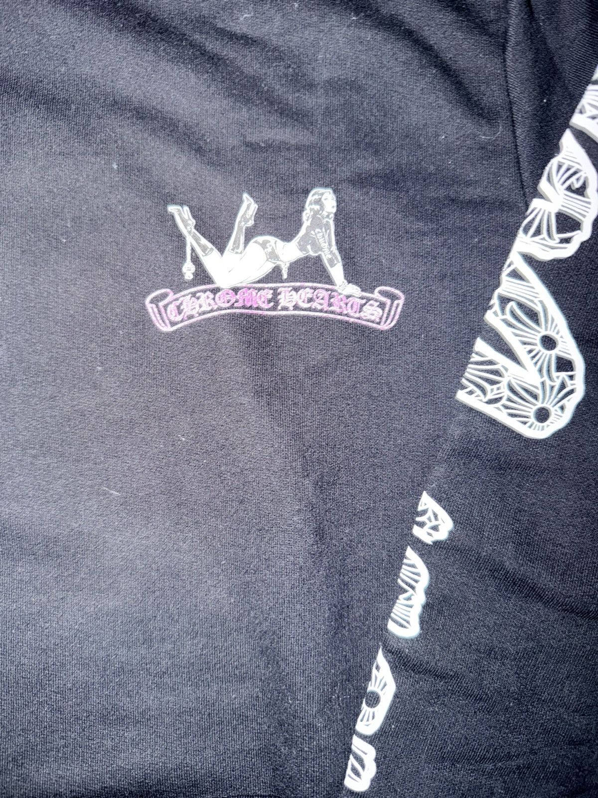 Chrome Hearts × Deadly Doll Chrome Hearts Deadly Doll Hoodie Black Size XS Size US XS / EU 42 / 0 - 2 Thumbnail