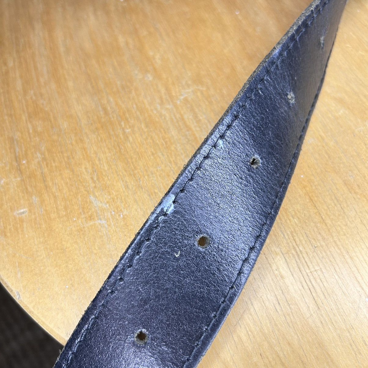 Affliction × Vintage Vintage Leather Belt Big Buckle Size ONE SIZE - 13 Thumbnail