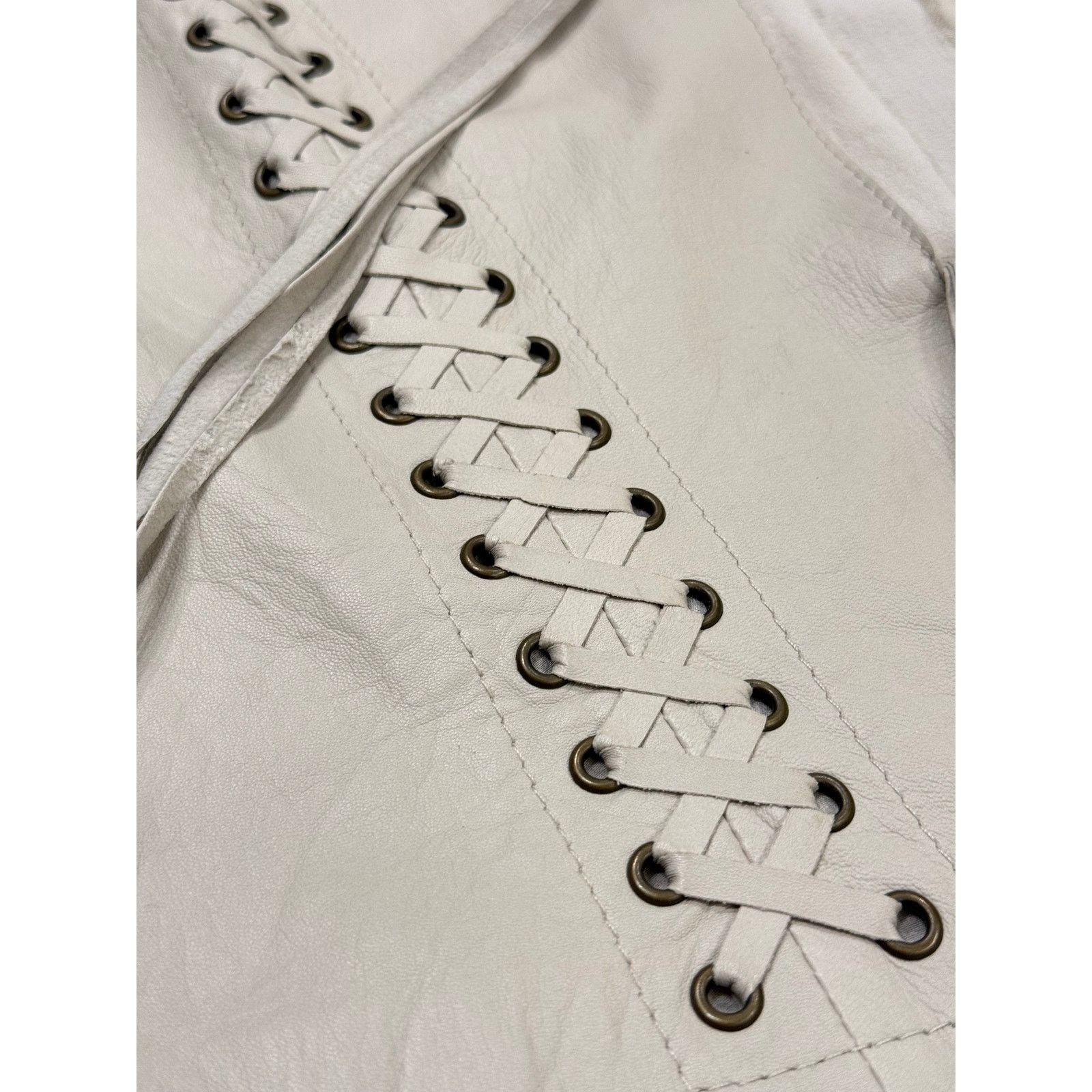 Roberto Cavalli 2000s Roberto Cavalli bondage harness leather vest Size US XS / EU 42 / 0 - 7 Thumbnail