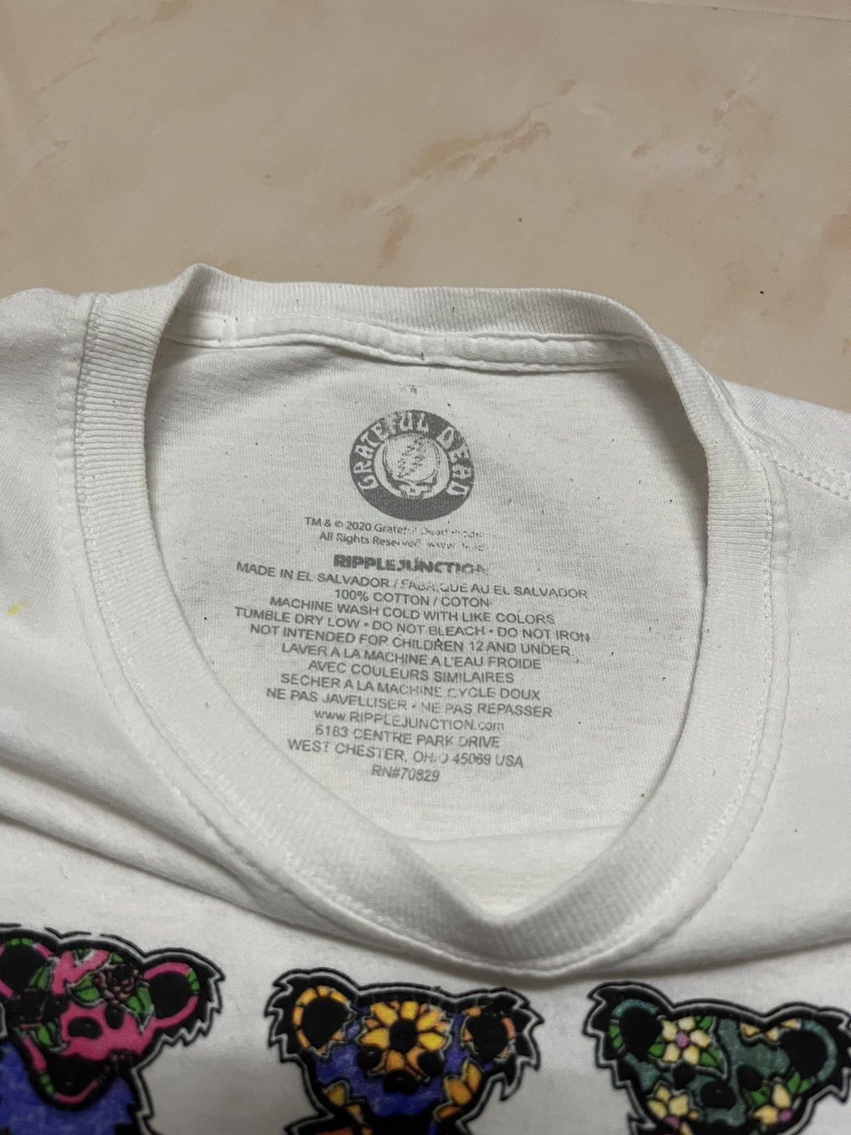 Band Tees Grateful Dead t shirt small logo fit M Size US M / EU 48-50 / 2 - 3 Thumbnail