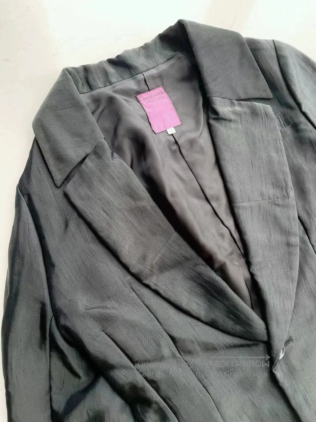 SHINICHIRO ARAKAWA Unique Black Tailed Coat by Shinichiro Arakawa. Size M / US 6-8 / IT 42-44 - 4 Thumbnail