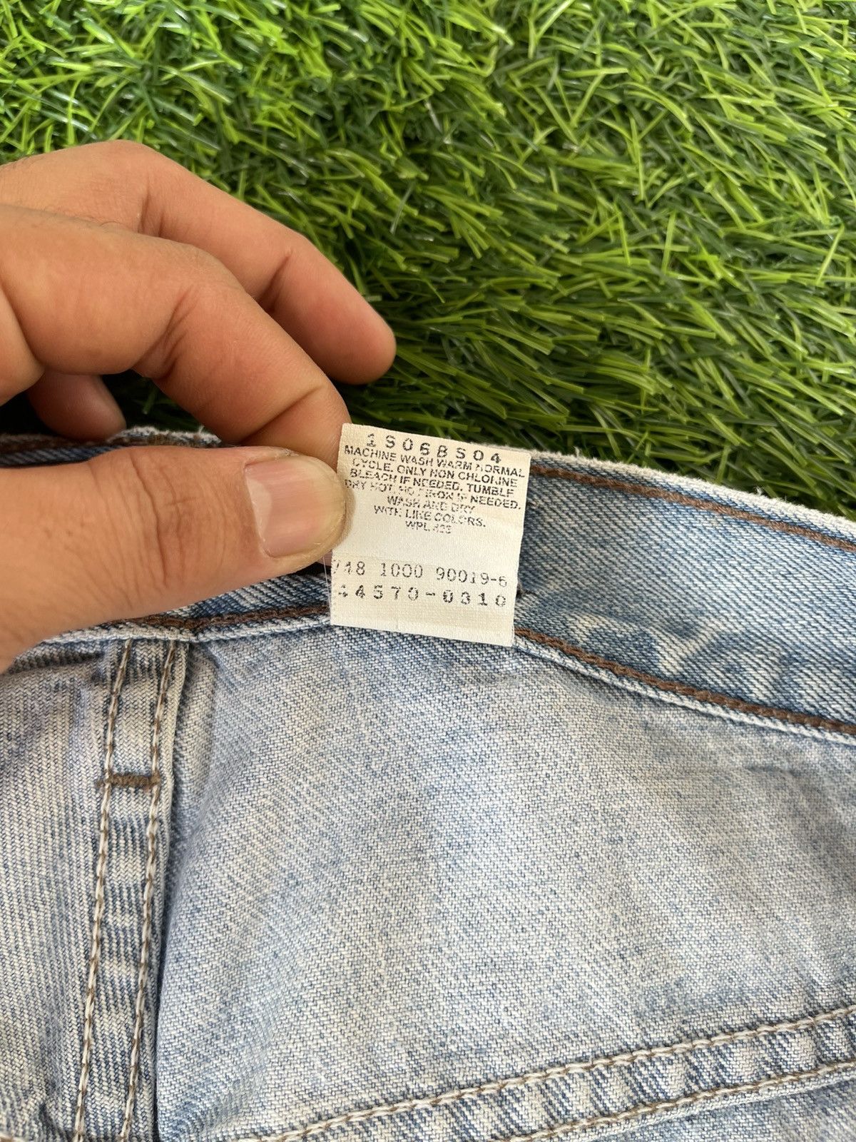 Levi's Vintage’90s🔥LEVI’S SILVERTAB🔥WASHED Denim BAGGY JEANS Size US 31 - 12 Thumbnail