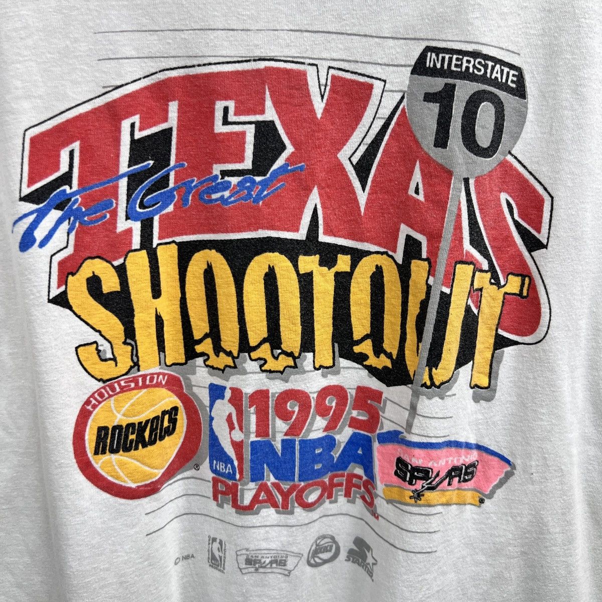 Vintage VTG THE GREAT TEXAS SHOOTOUT TEE Size US L / EU 52-54 / 3 - 3 Thumbnail