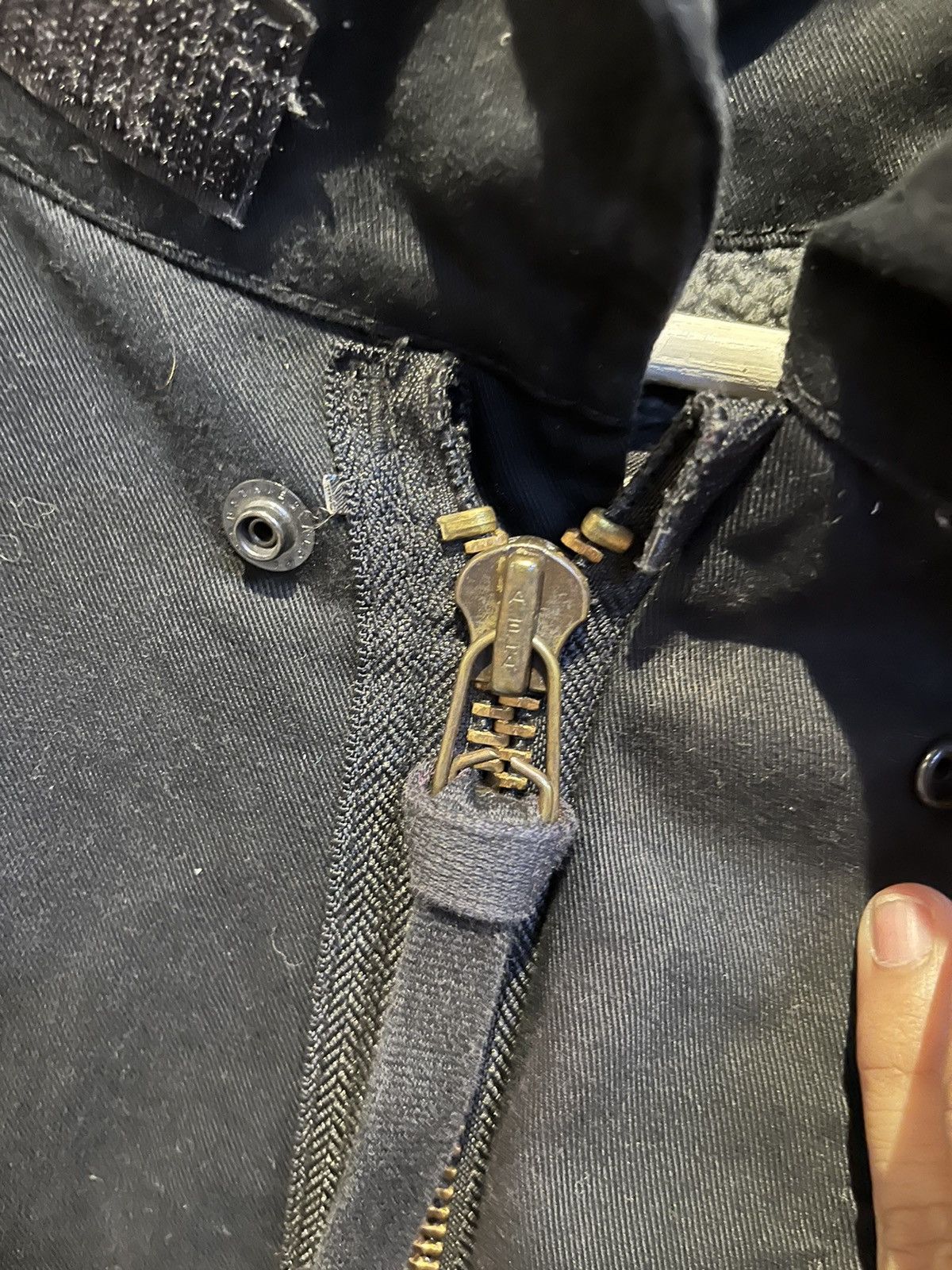 Alpha Industries × Japanese Brand × Vintage Alpha Industries Black Jacket Size US XXL / EU 58 / 5 - 11 Thumbnail