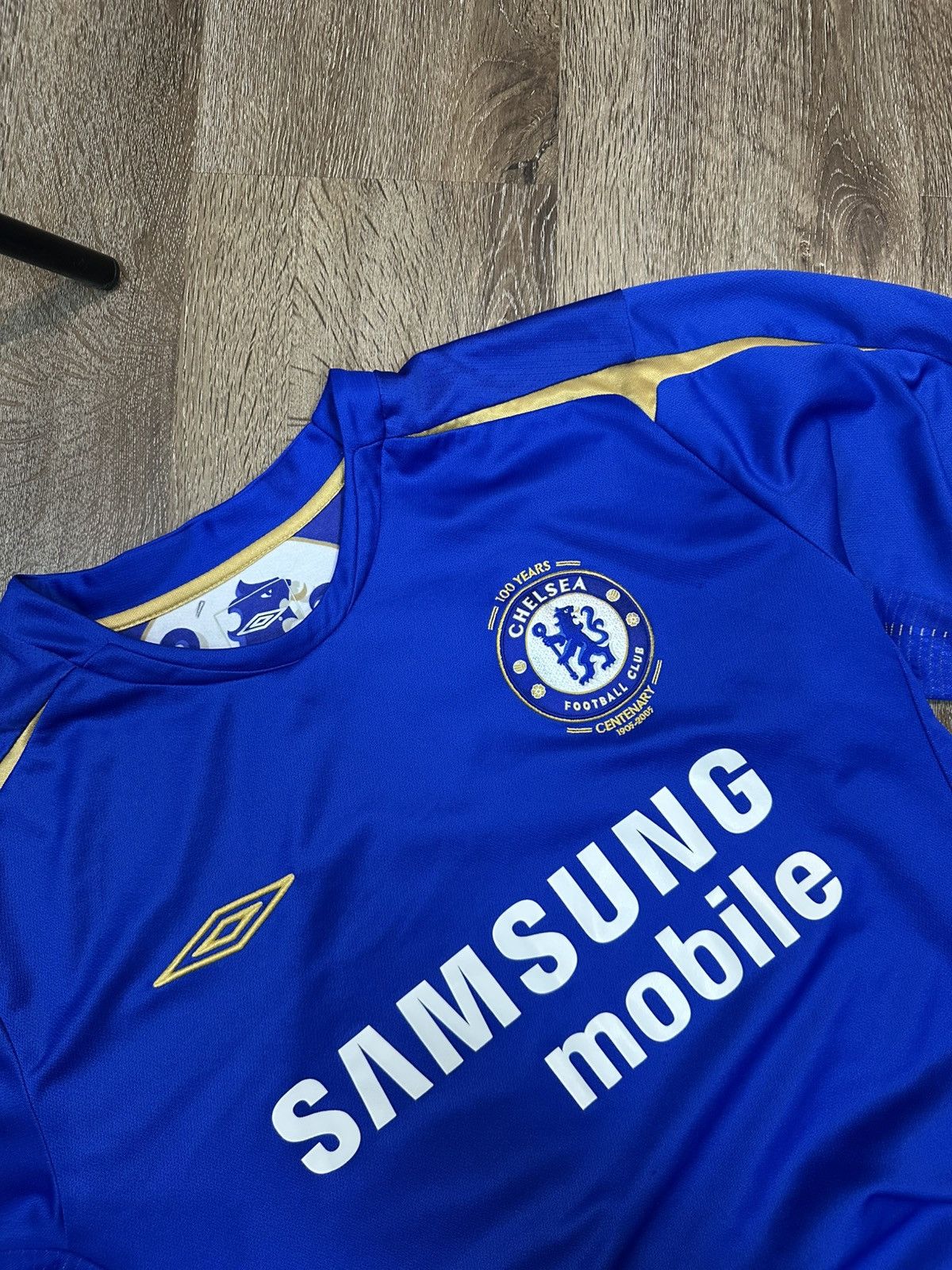 Chelsea Soccer Chelsea FC 2005/06 Centenary Home Kit Size US L / EU 52-54 / 3 - 5 Thumbnail