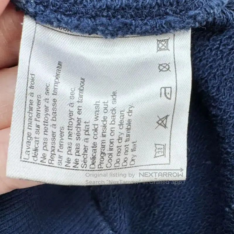 Chanel Chanel Blue Cotton Long Sleeve Sweatshirt . Size M / US 6-8 / IT 42-44 - 4 Thumbnail