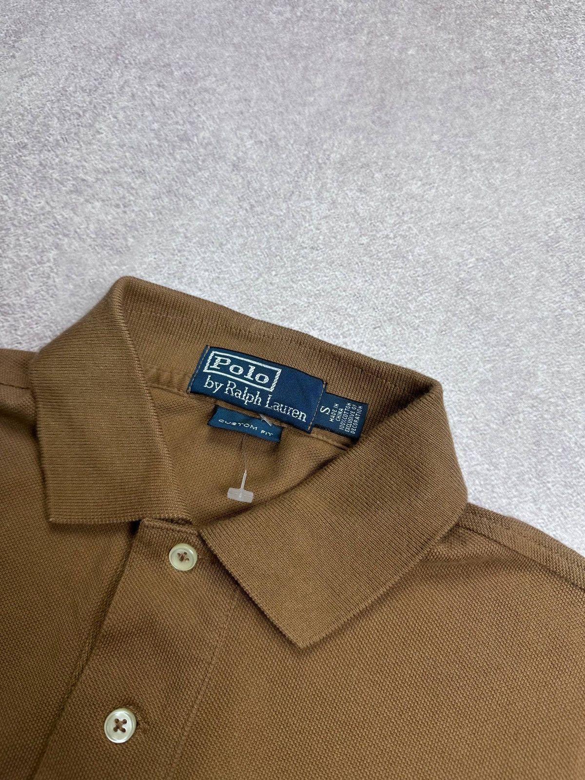 Polo Ralph Lauren Vintage Polo Ralph Lauren Brown Y2K Chief Keef Style Shirt S Size US S / EU 44-46 / 1 - 4 Thumbnail