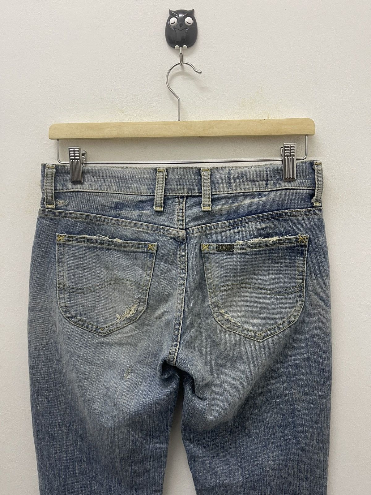 Lee Rare Vintage LEE COWBOY Made in Japan Distressed Thrashed Size US 28 / EU 44 - 16 Thumbnail