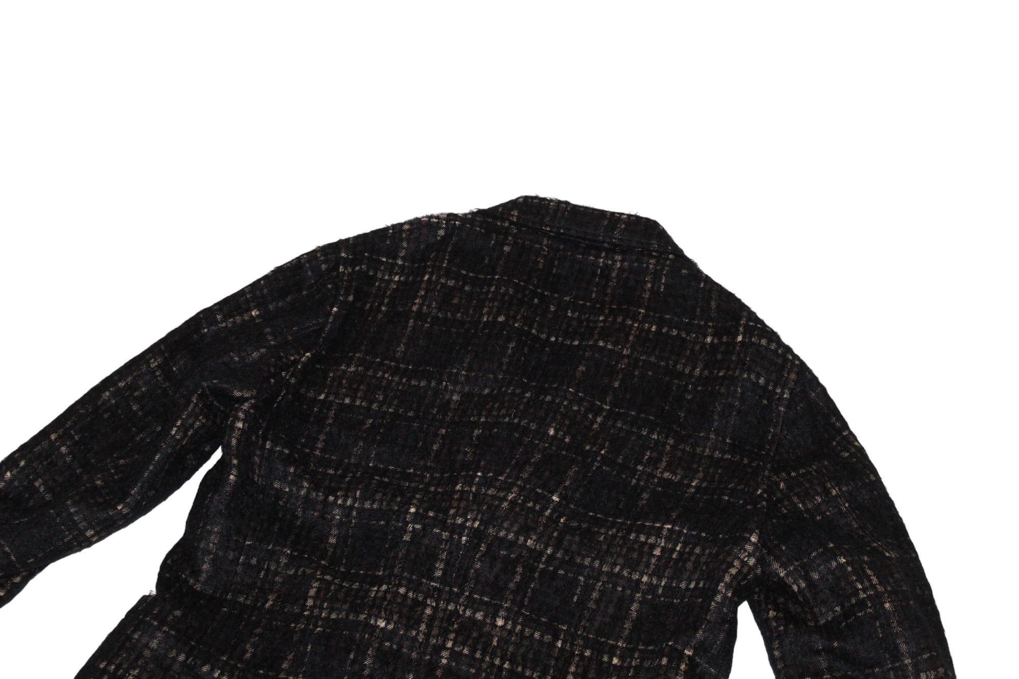 THE GIGI The Gigi Brushed Cotton-Wool Plaid Double Breasted Jacket Size US M / EU 48-50 / 2 - 16 Thumbnail