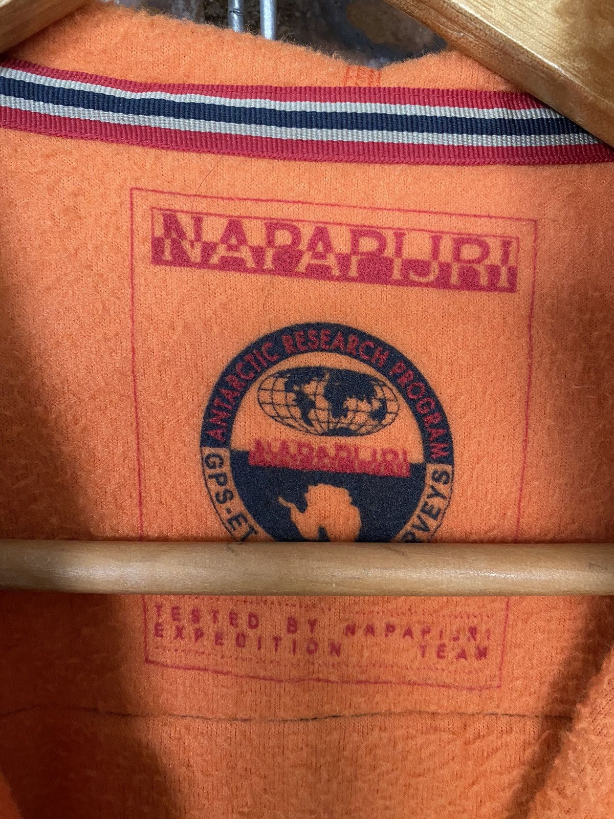 Napapijri Vtg Napapijri Fleece Color Block Big logo Size US S / EU 44-46 / 1 - 15 Thumbnail