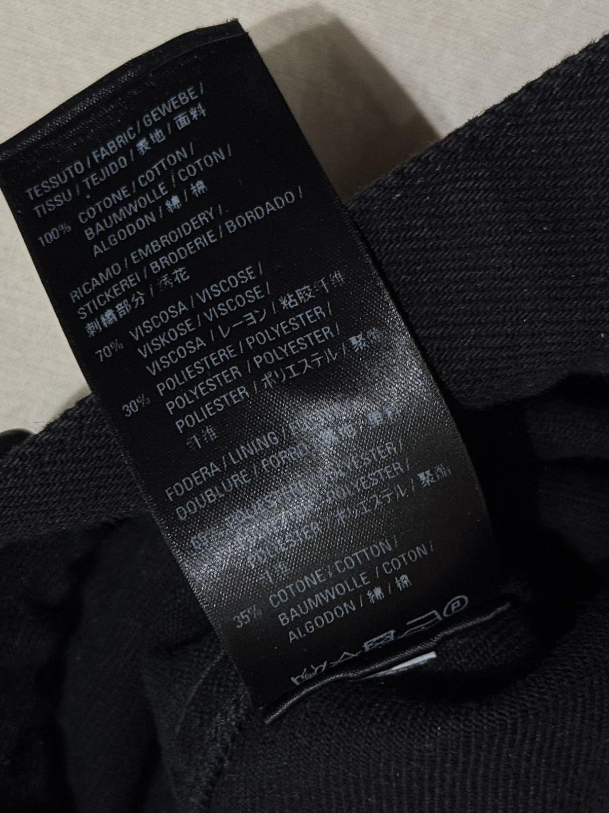 Balenciaga AW19 NEW GAS FUEL BLACK TRUCKER GAUGE DENIM JACKET Size US L / EU 52-54 / 3 - 8 Thumbnail