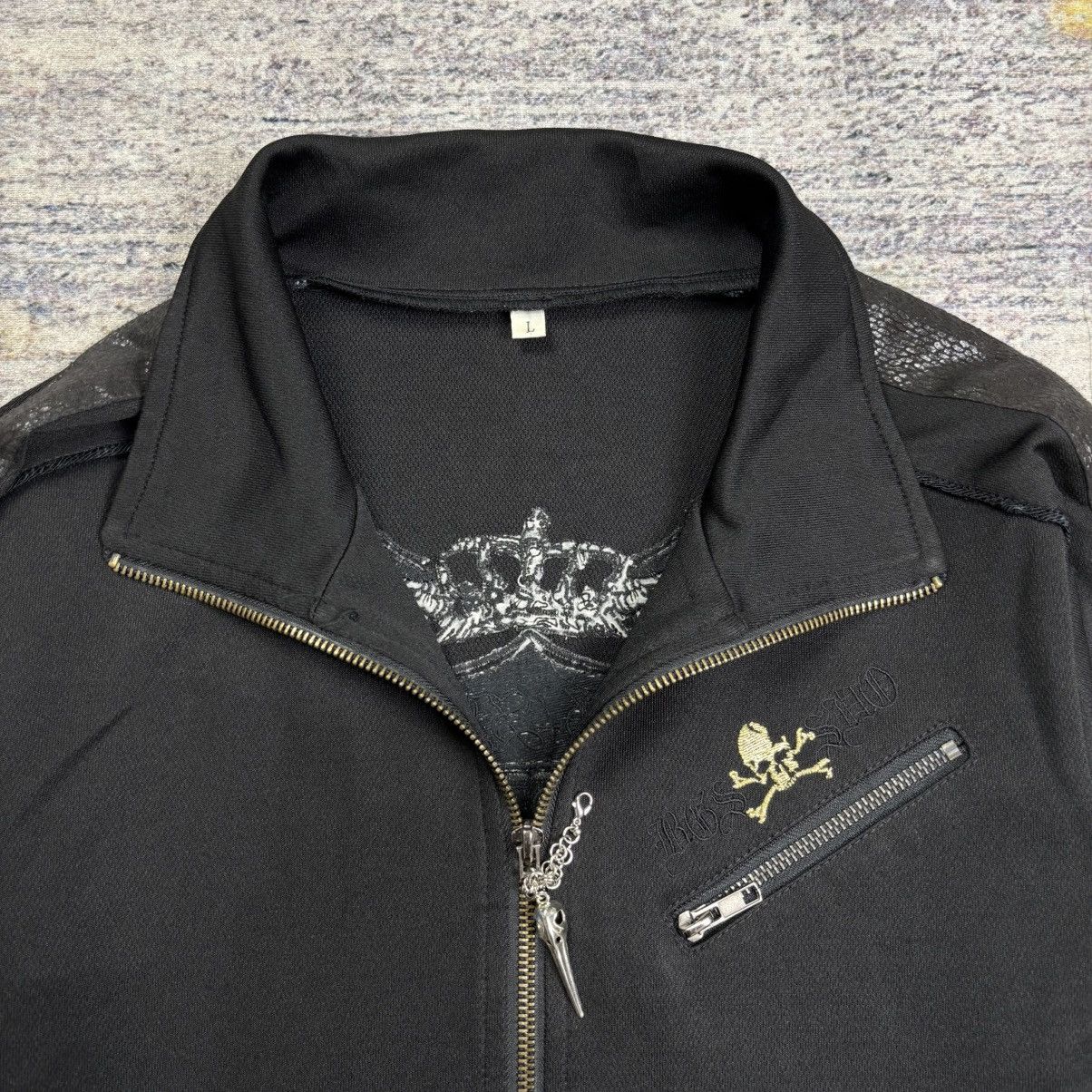 14th Addiction 2000s Bernings Sho - Tapped Snake Skin Track Top Jacket Size US M / EU 48-50 / 2 - 11 Thumbnail