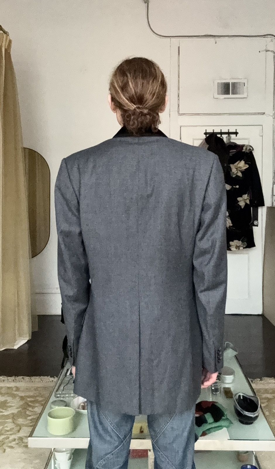 Katharine Hamnett London Katharine Hamnett Vintage Velvet Collar Sport Coat Size US M / EU 48-50 / 2 - 14 Thumbnail